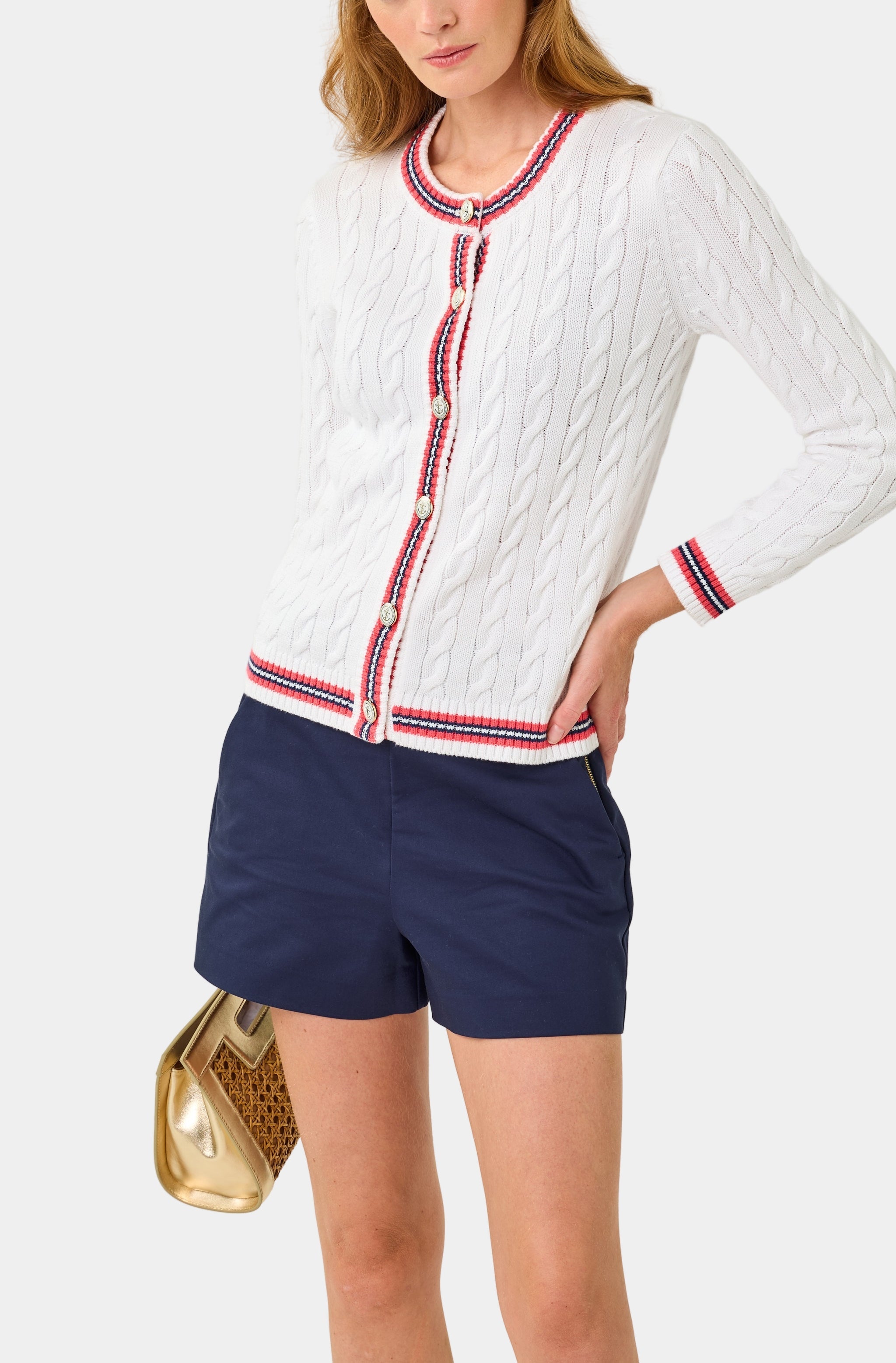 Brockton Crew Neck Cardigan