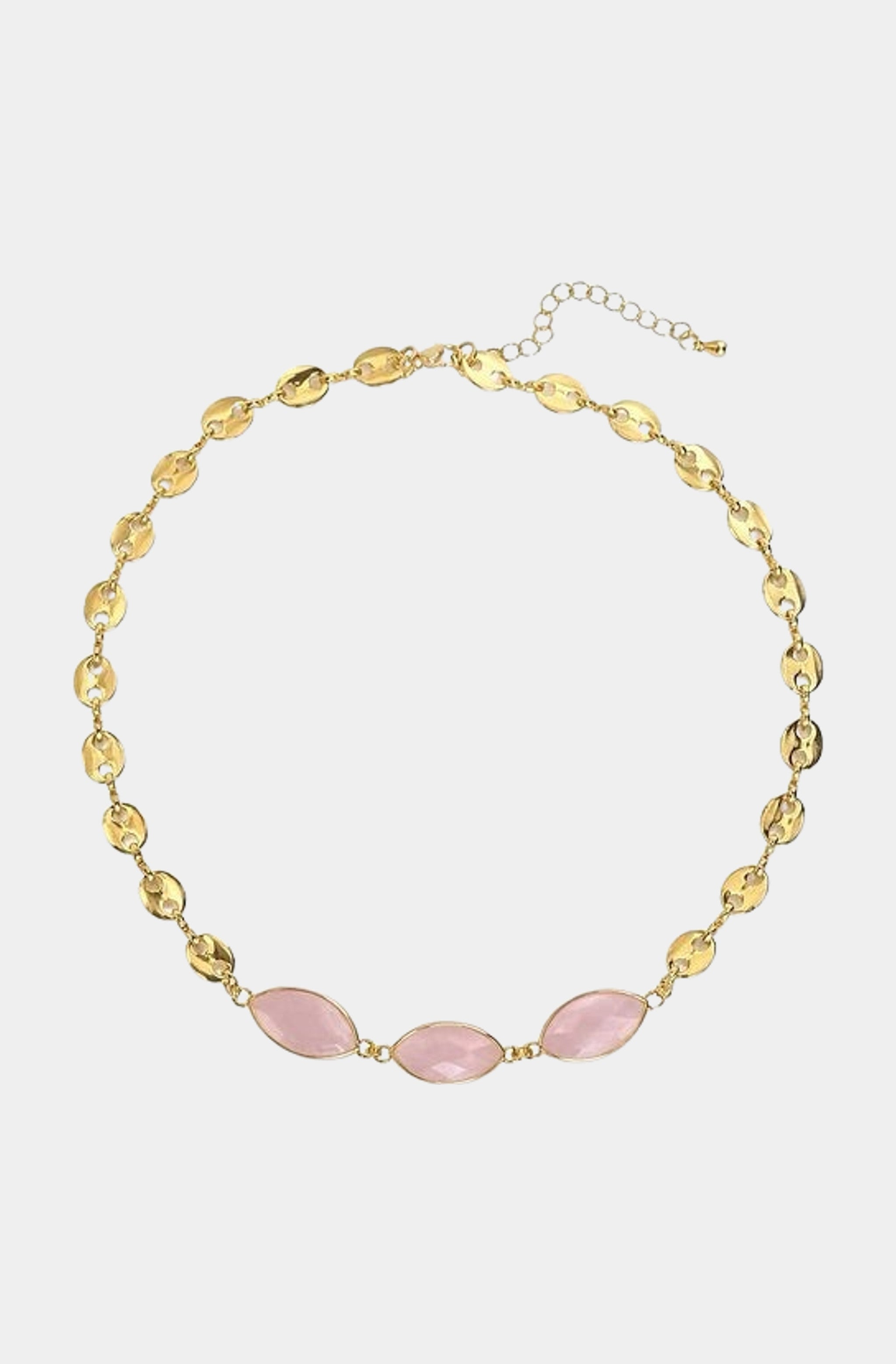 Diamond Stone Necklace