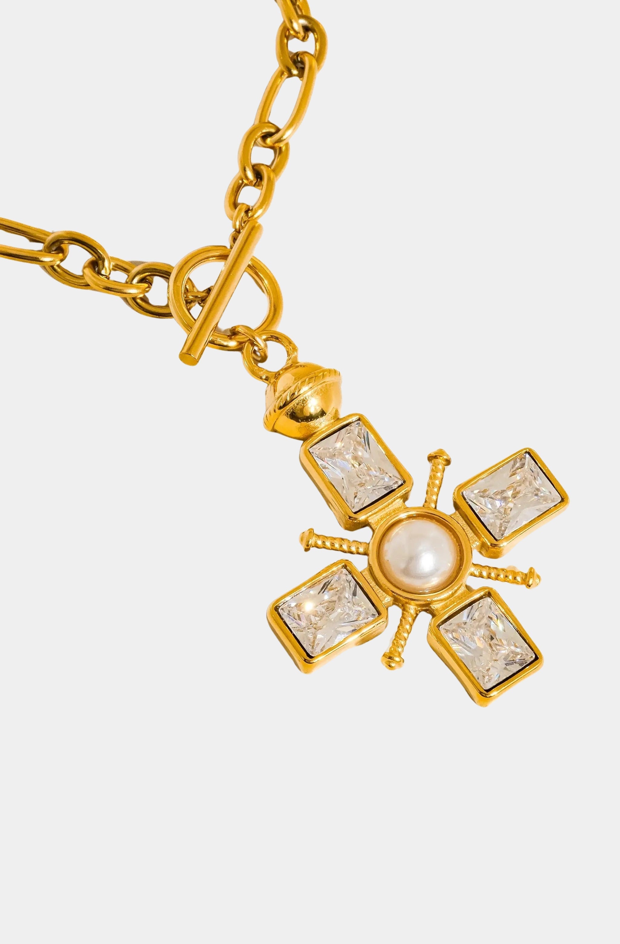 Patrice Cross Necklace