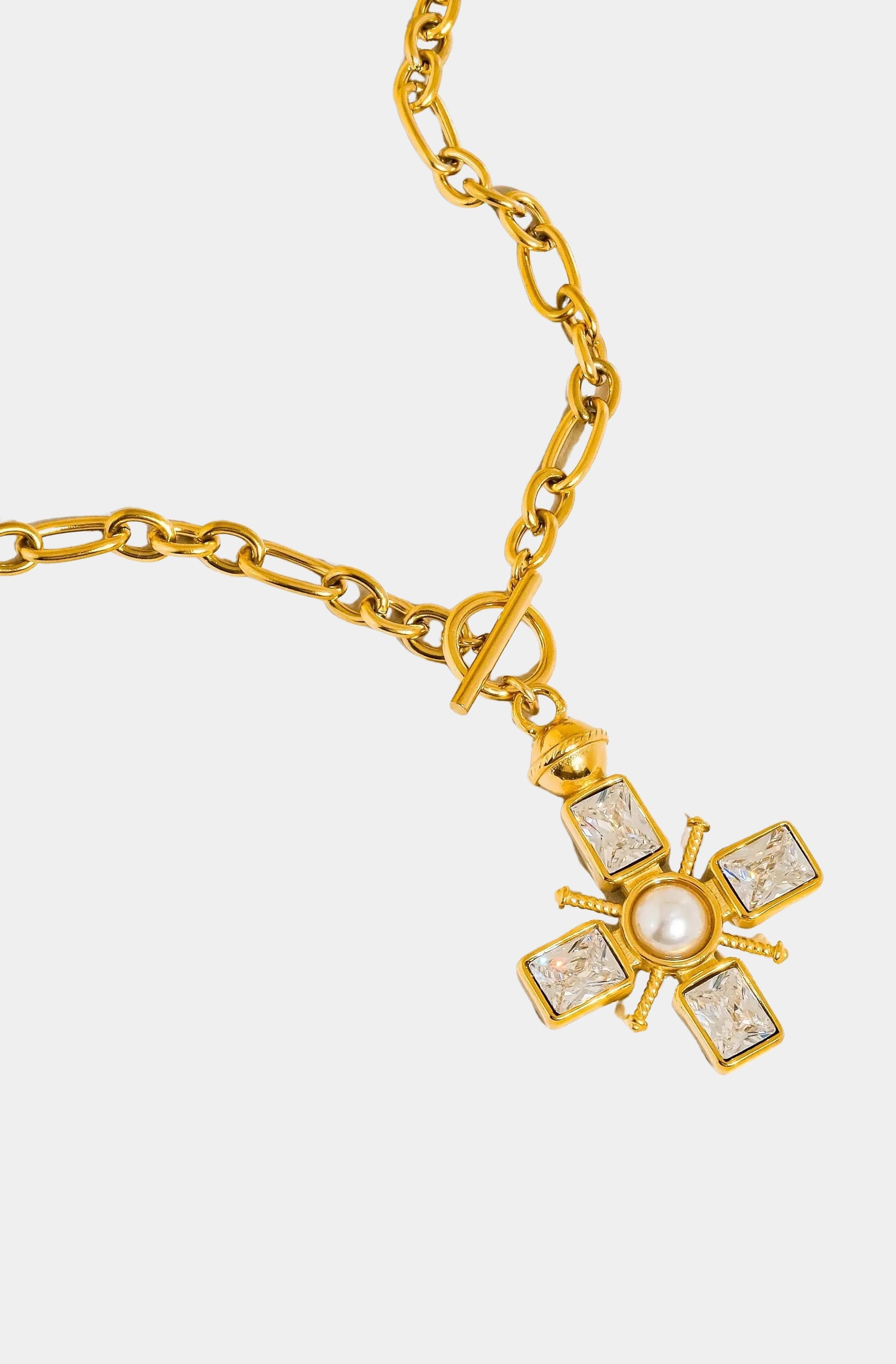 Patrice Cross Necklace
