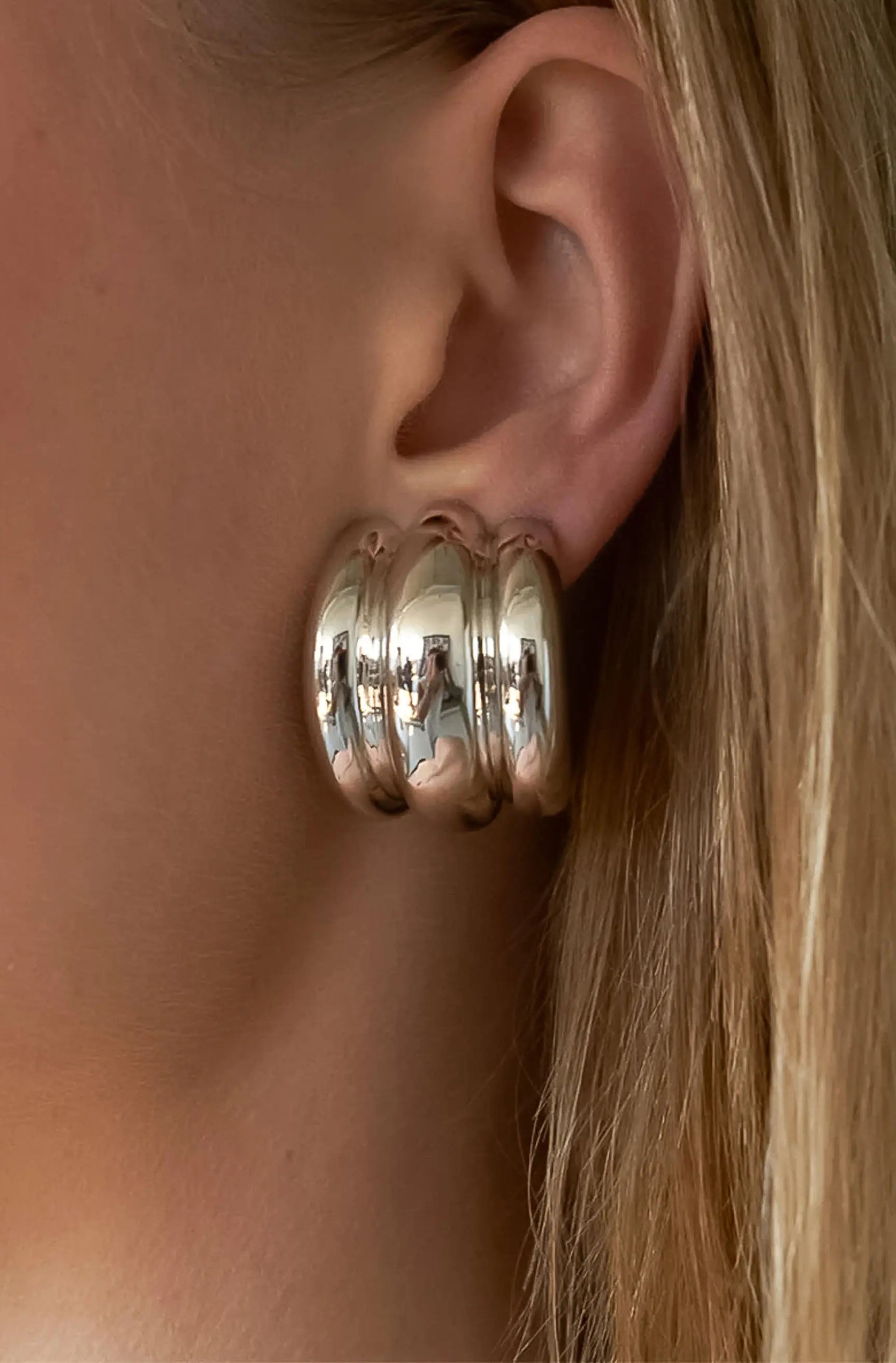 Colton Layered Spiral Earring
