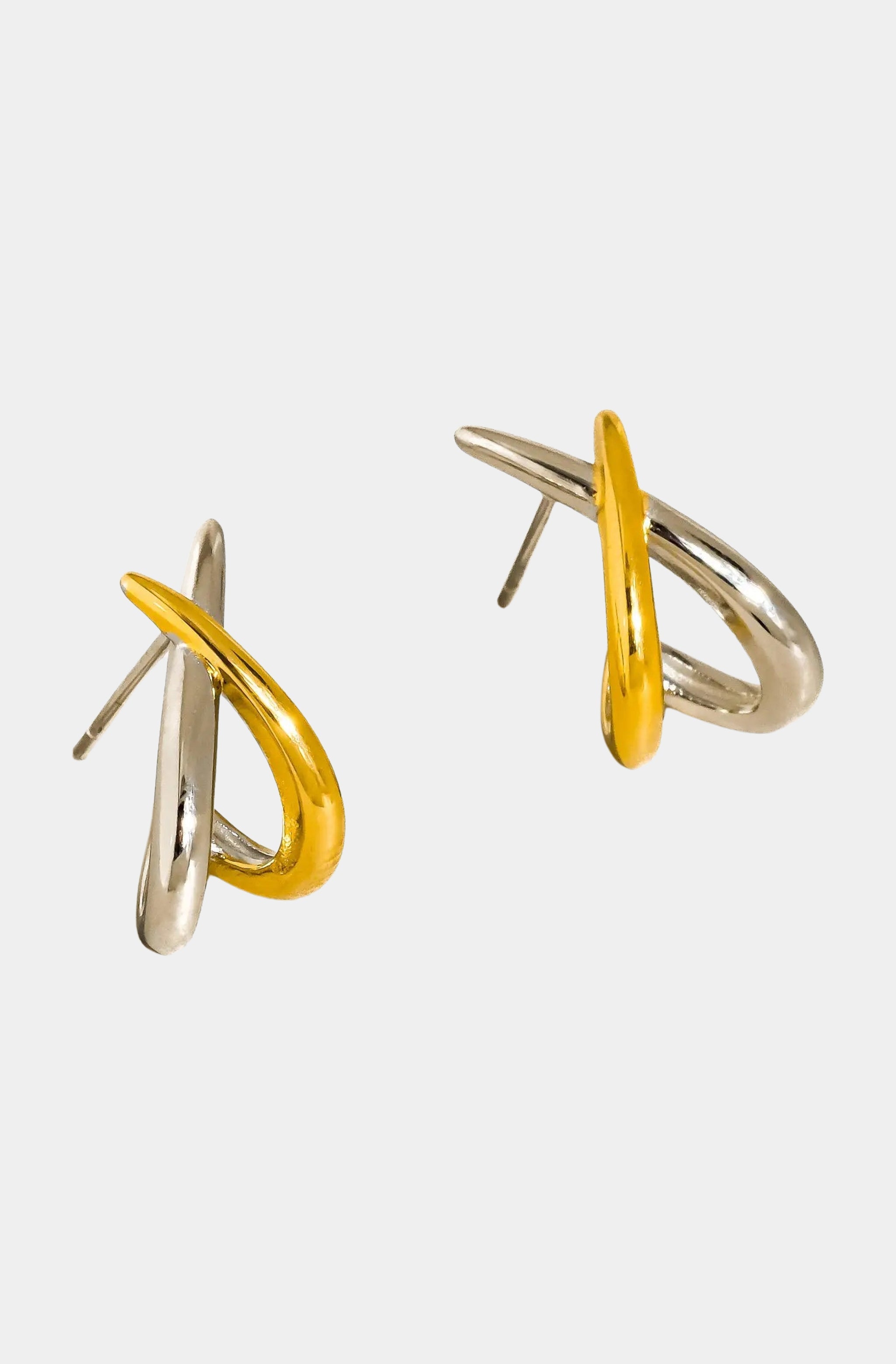 Staven Crossover Earrings