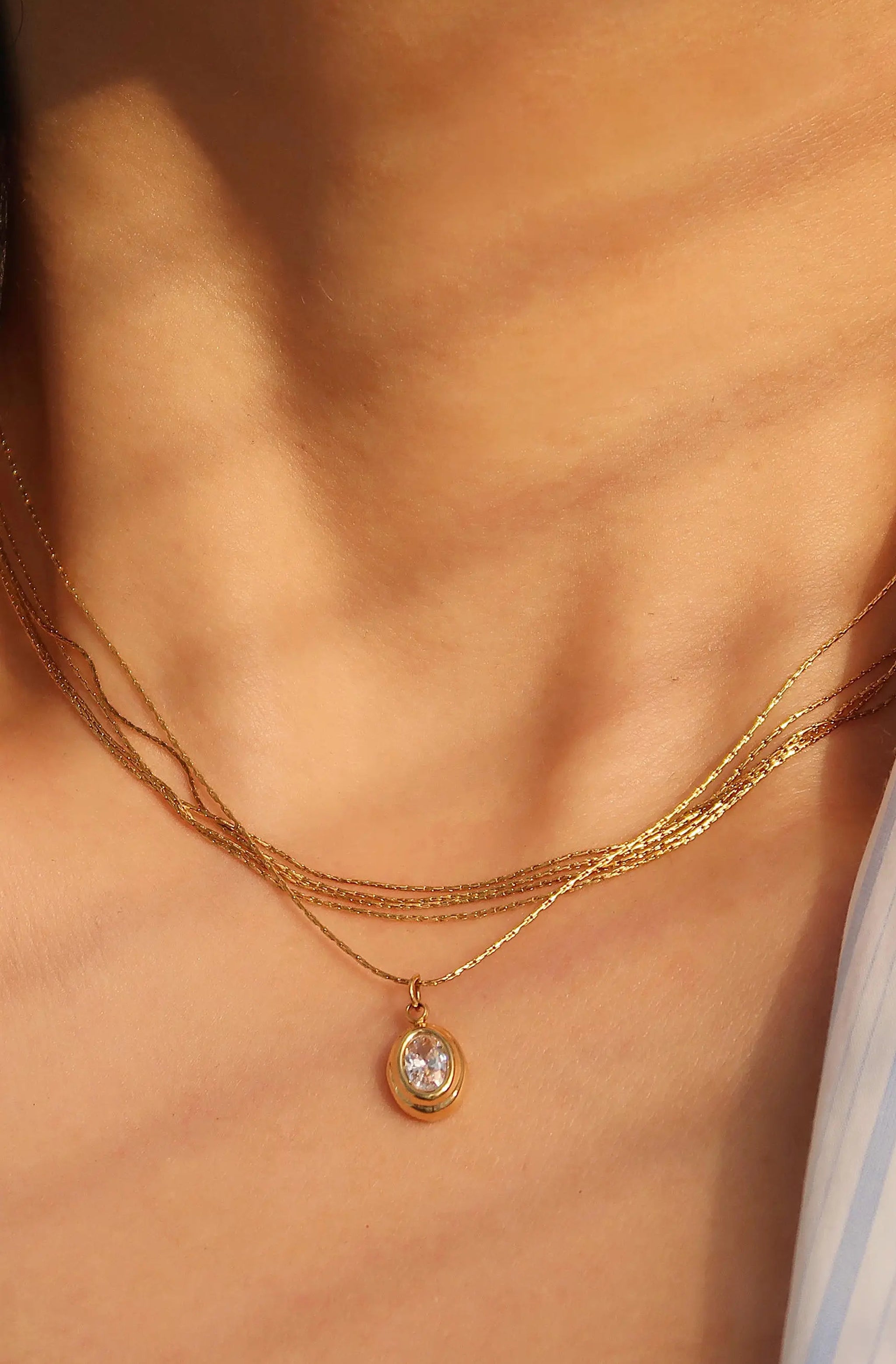 Cornelia Gemstone Necklace