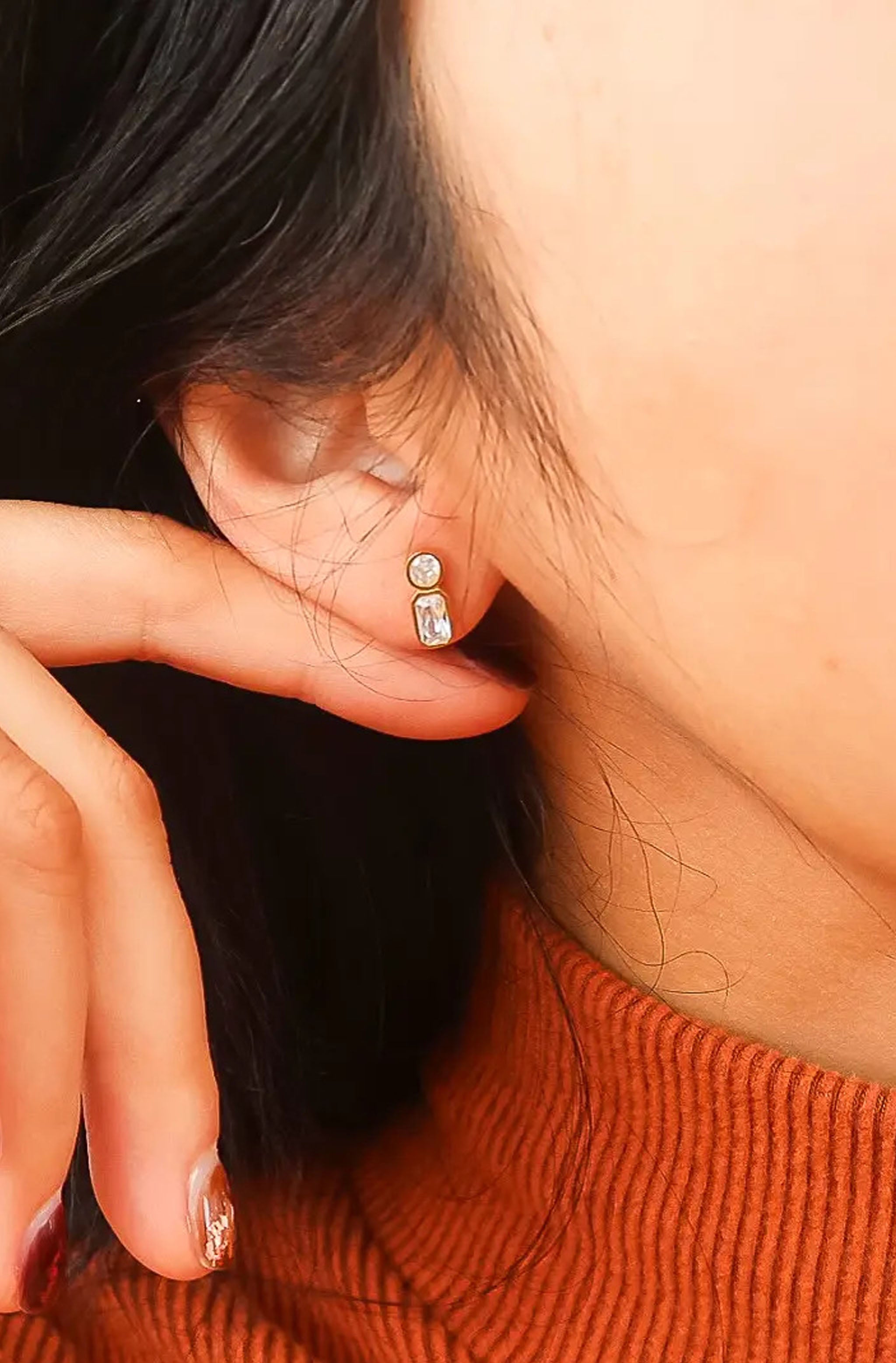 Zaid Mini CZ Studs