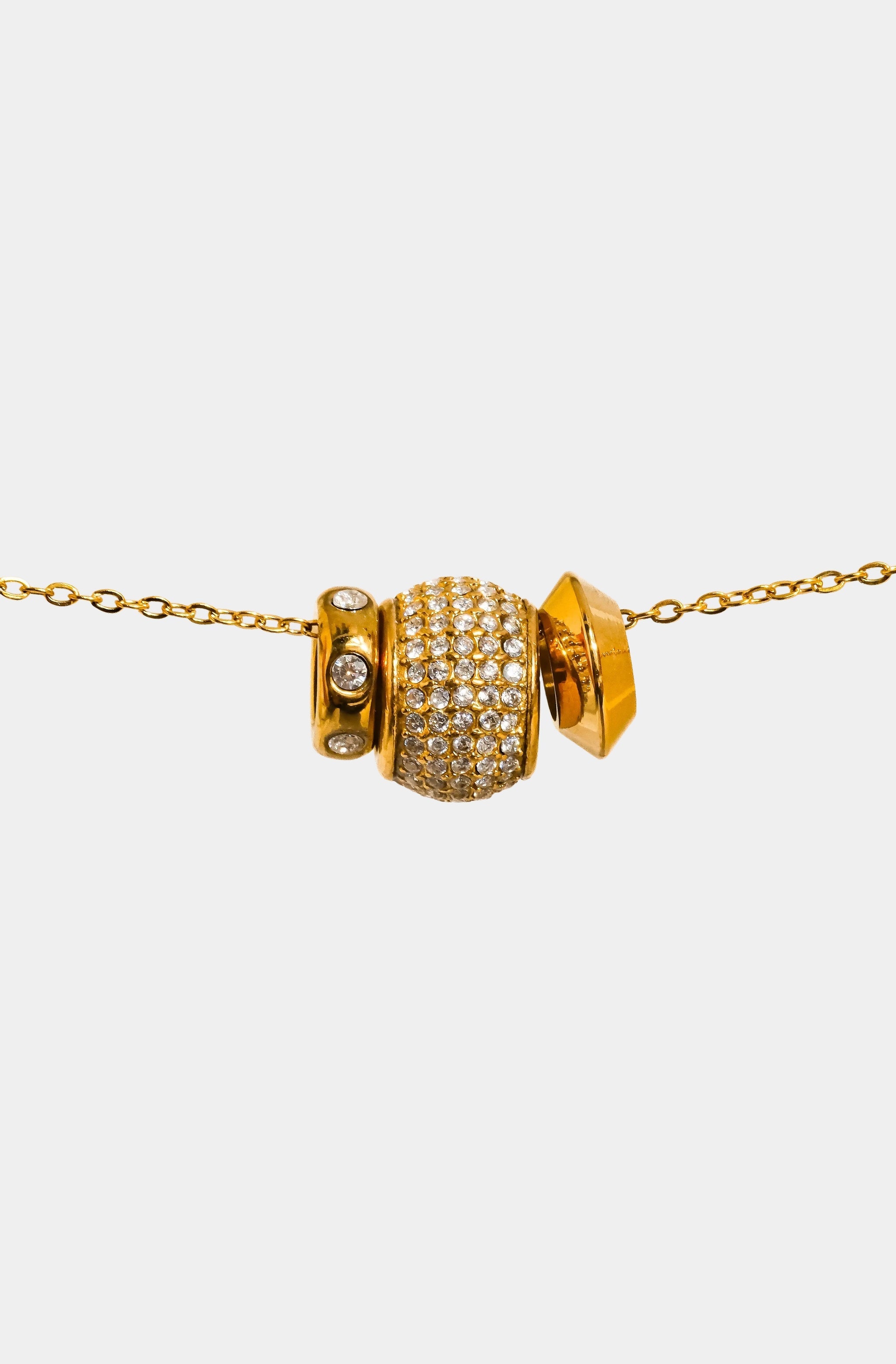 Énora CZ Bead Necklace