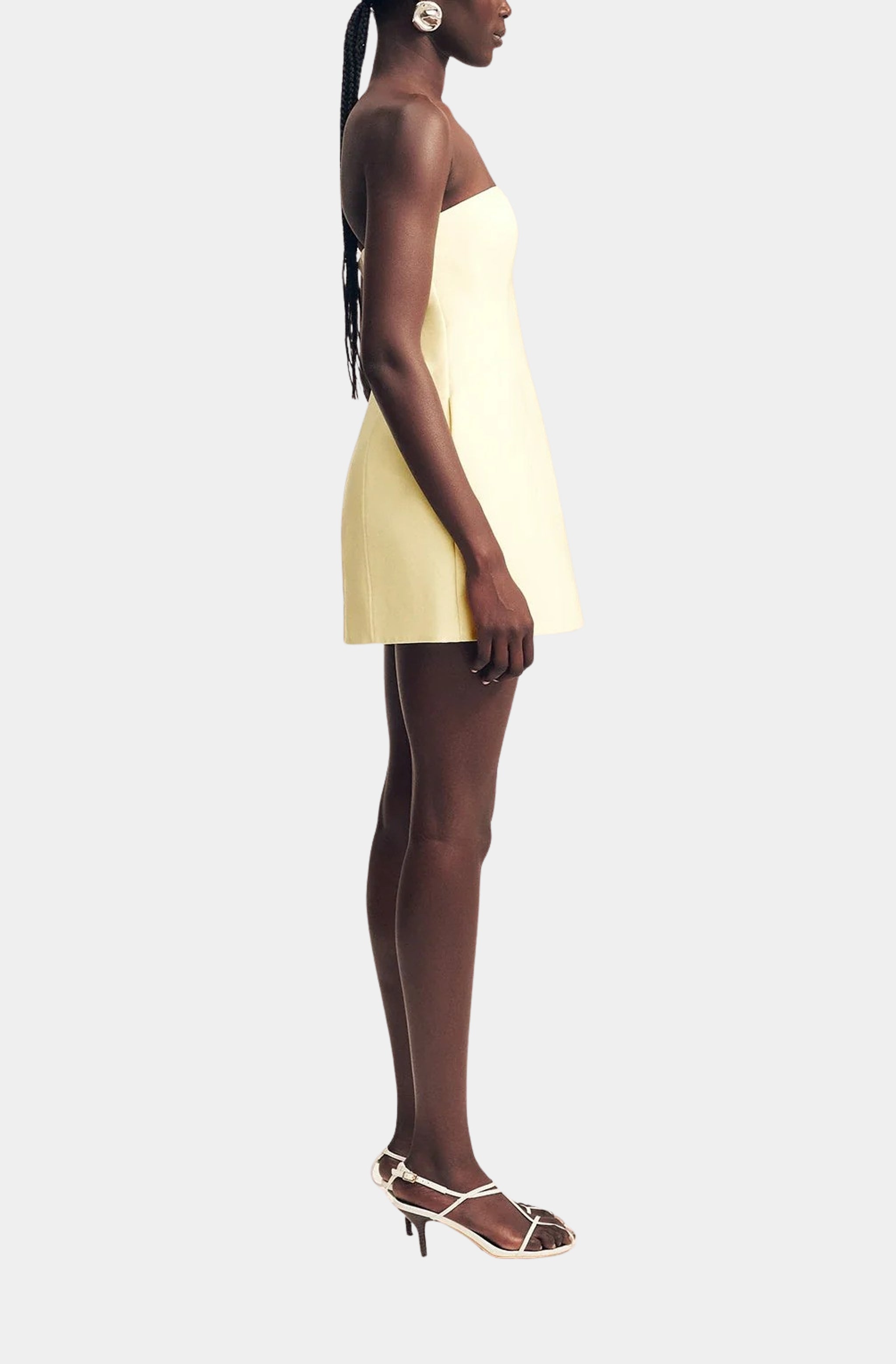 Otis Panelled Strapless Mini Dress