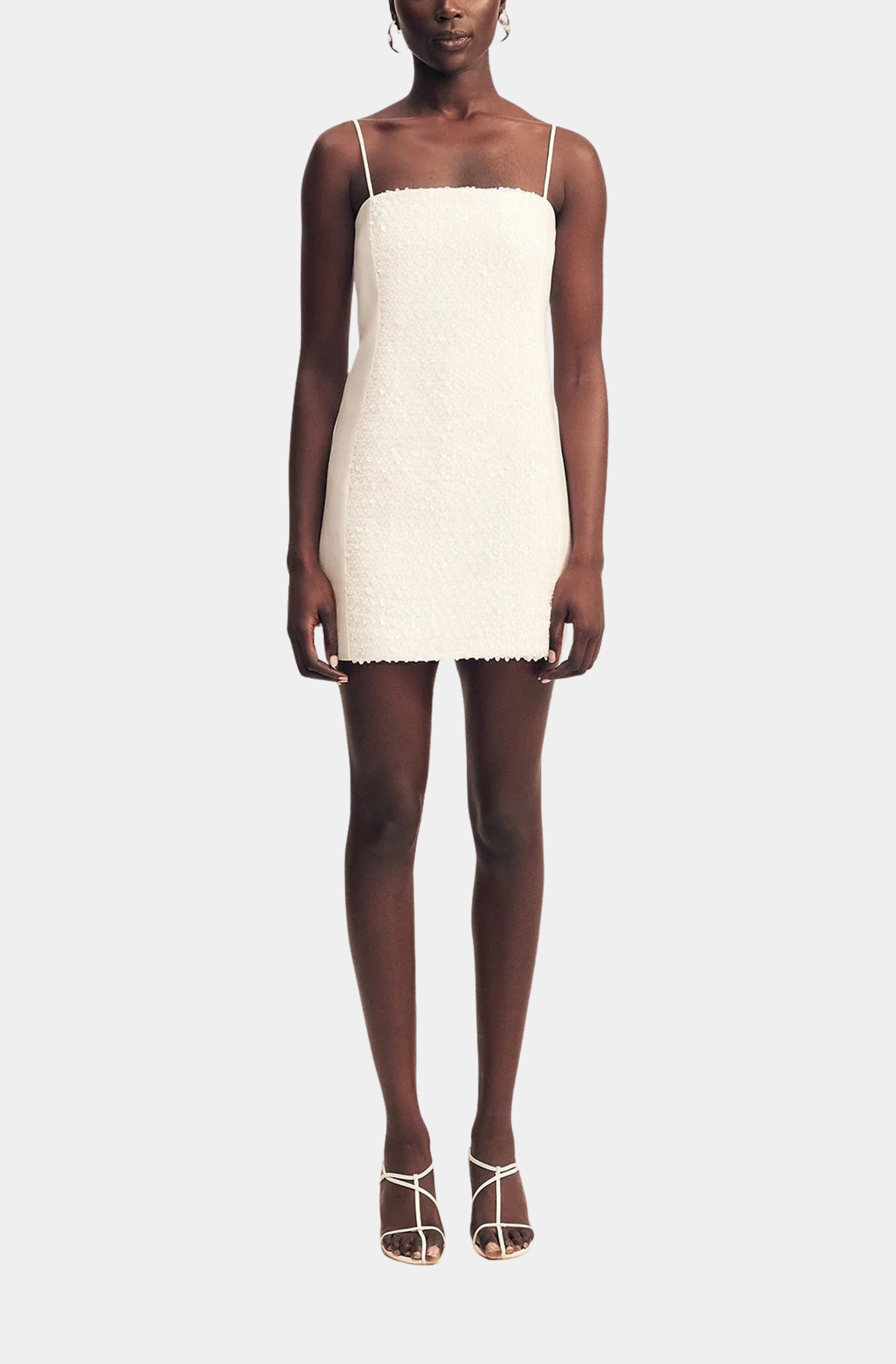 Eluna Panelled Sequin Mini Dress
