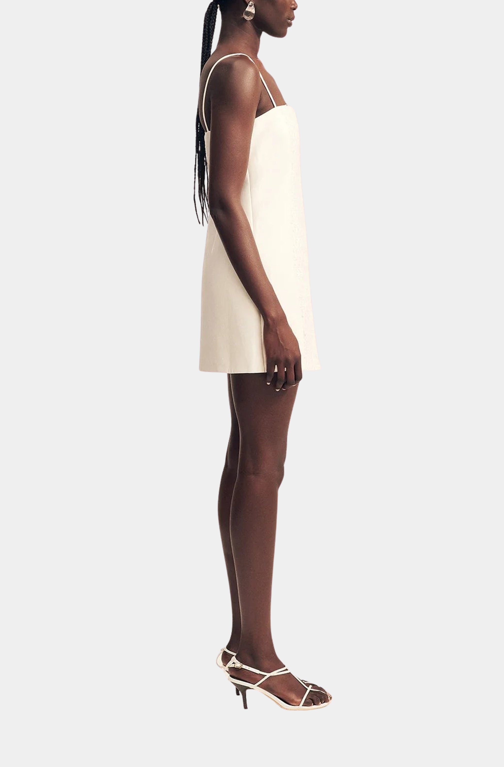 Eluna Panelled Sequin Mini Dress