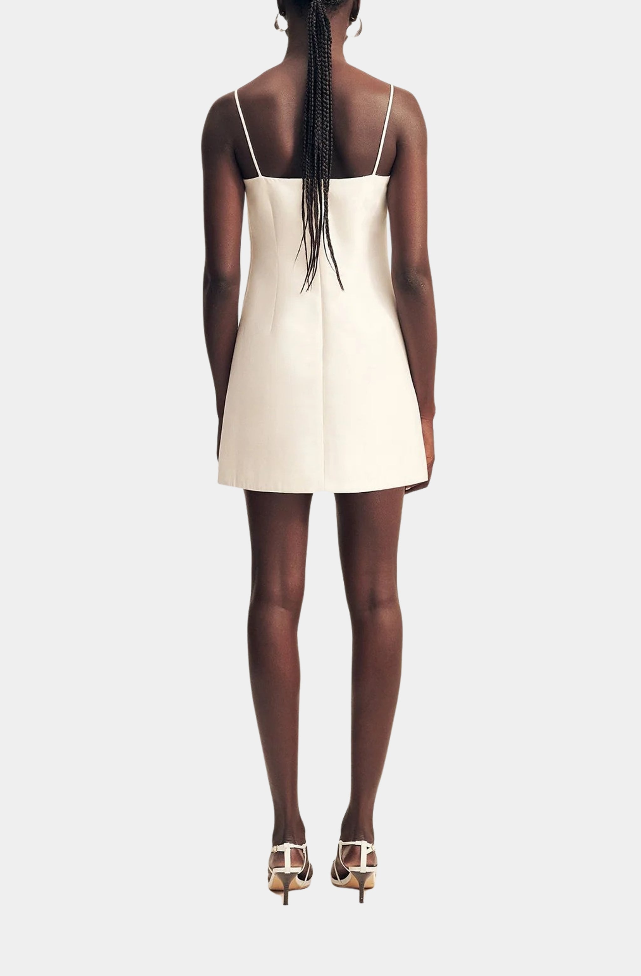 Eluna Panelled Sequin Mini Dress