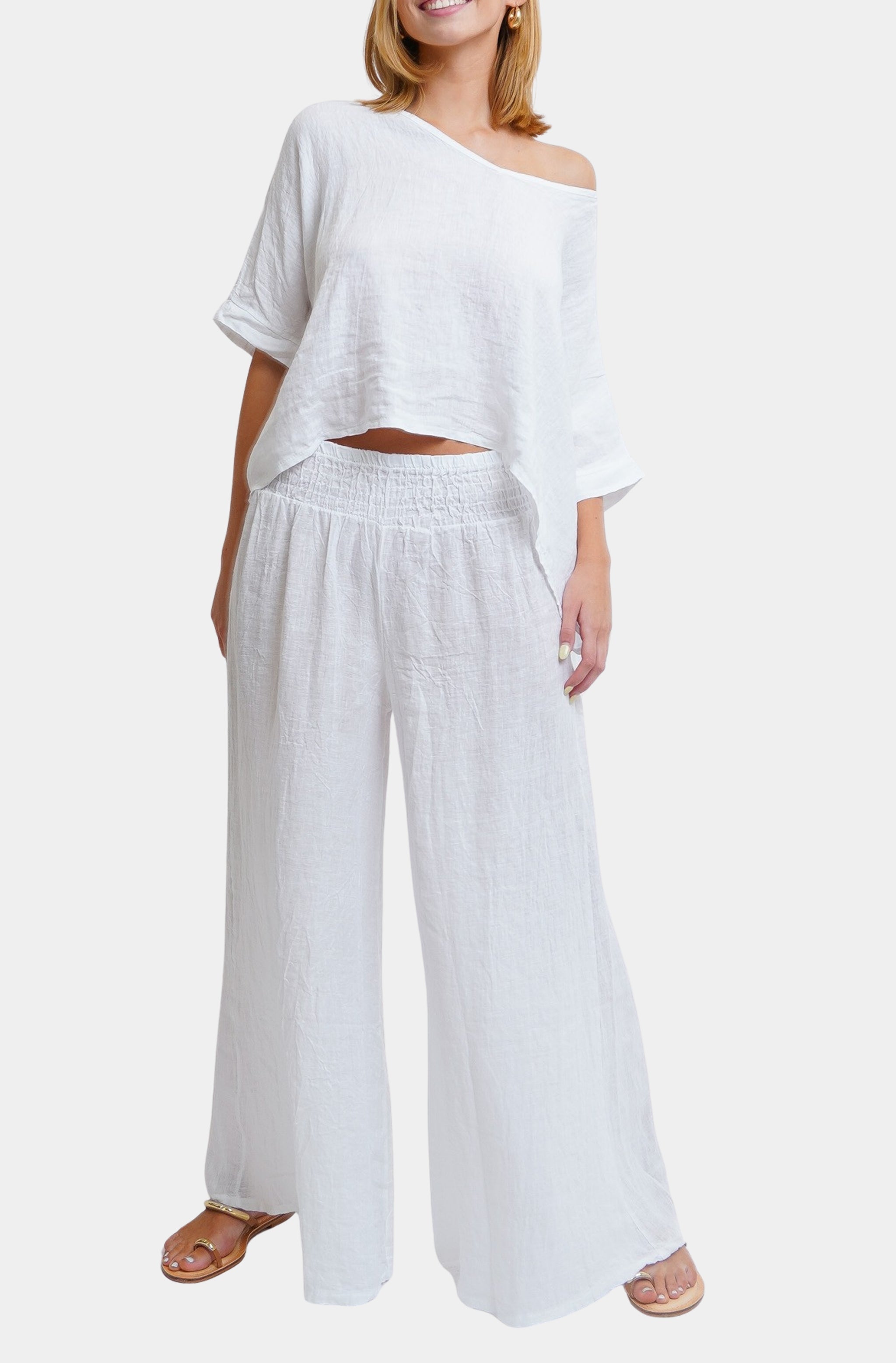 Anita Dolman Sleeve Crop Top