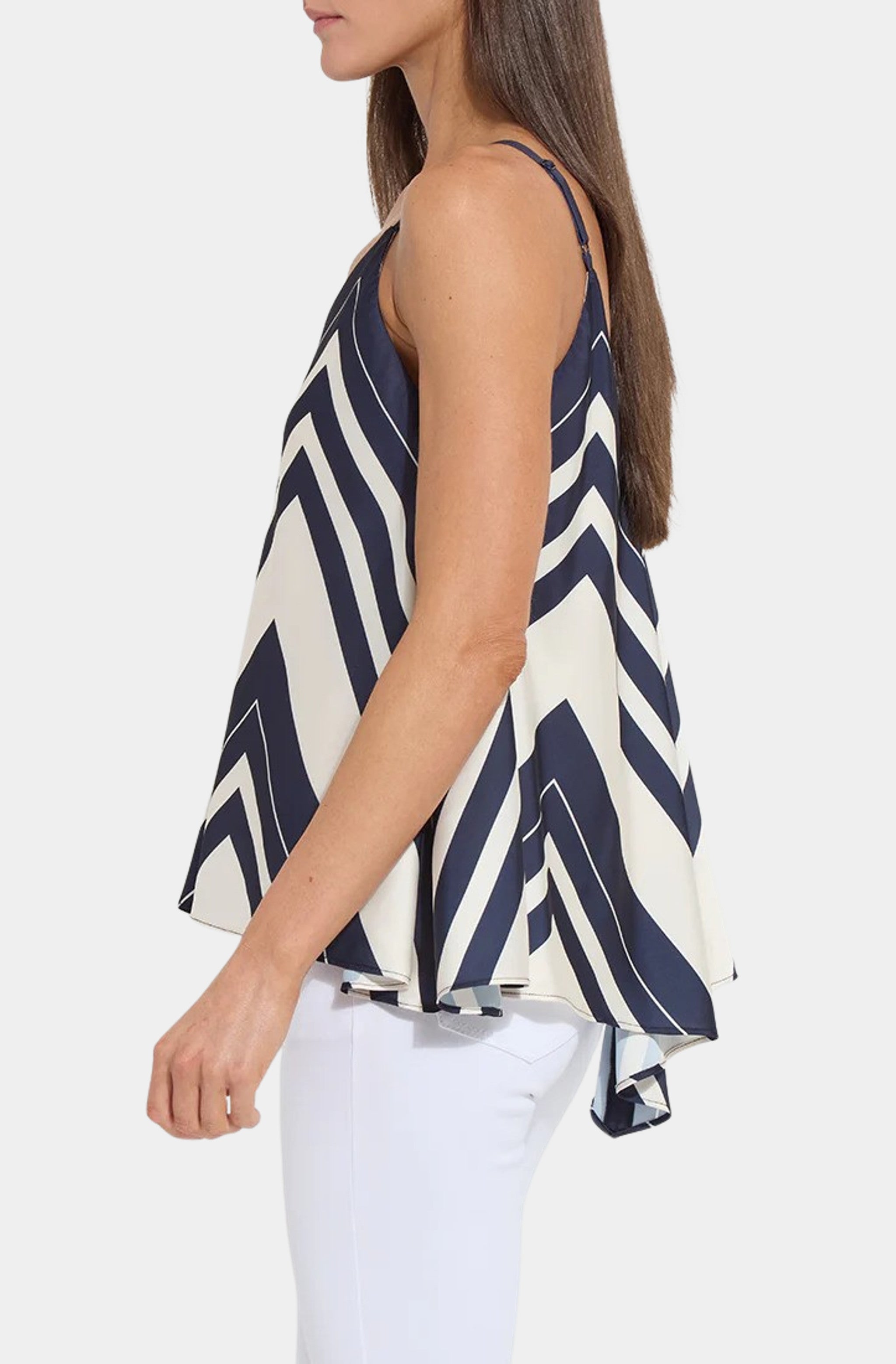 Irene Scarf Printed Top