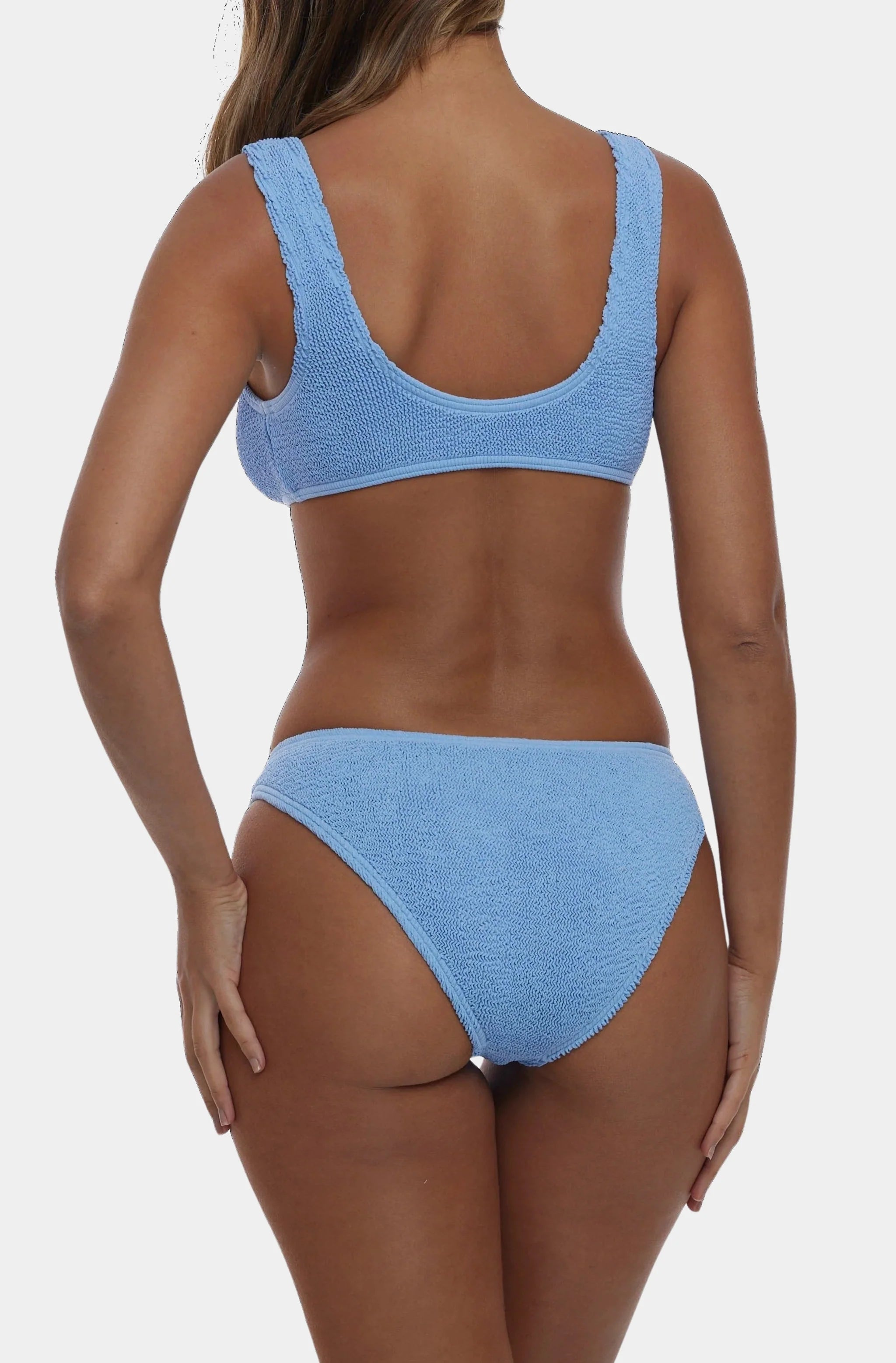 Vienna Tortoise Scoop Neck Bikini Top