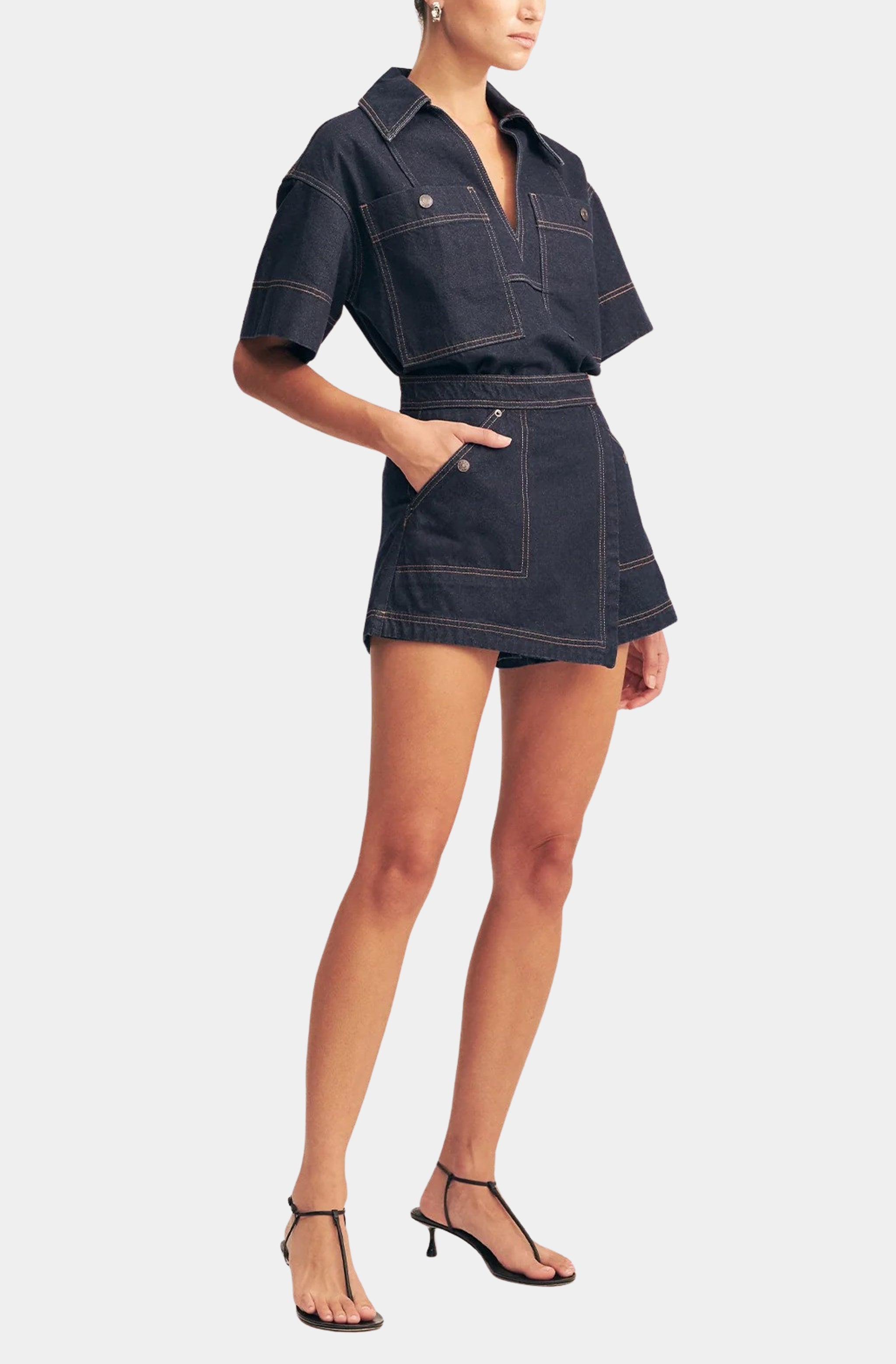 Rita Wrap Detail Skort