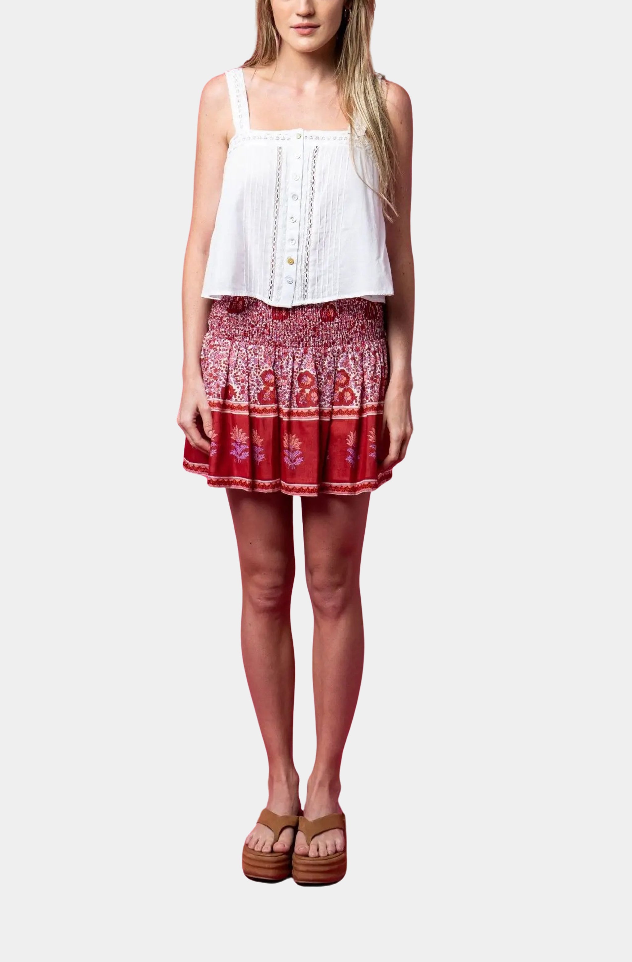 Clementine Cotton Top
