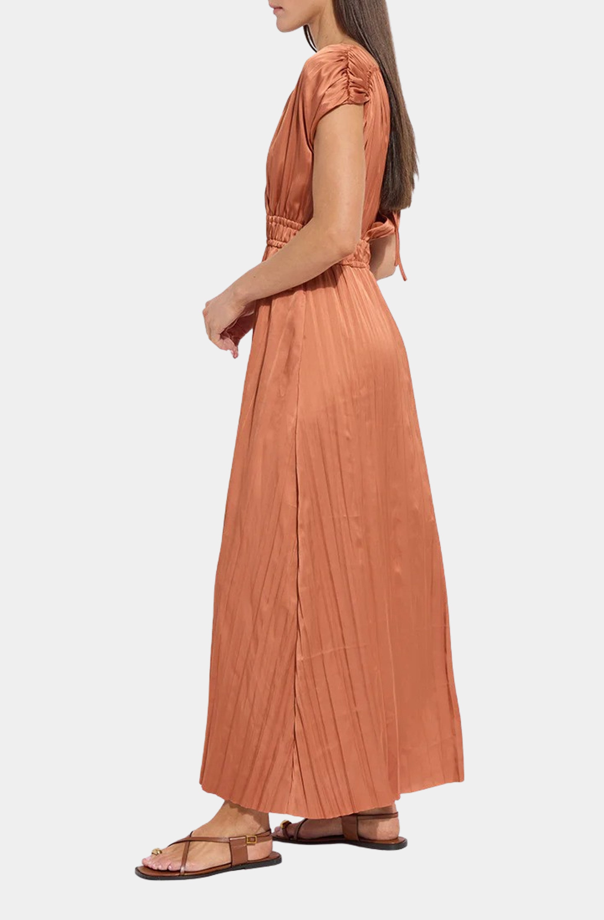 Maite Packable Pleated Dress