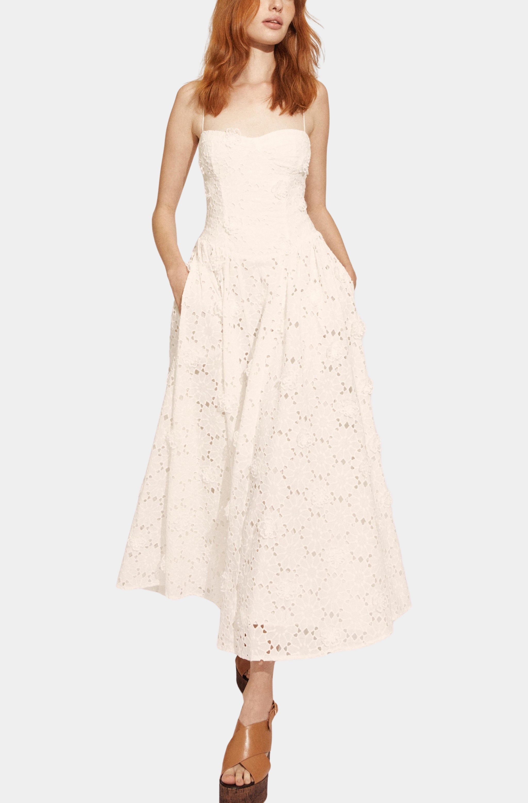 Estie Broderie Maxi Dress