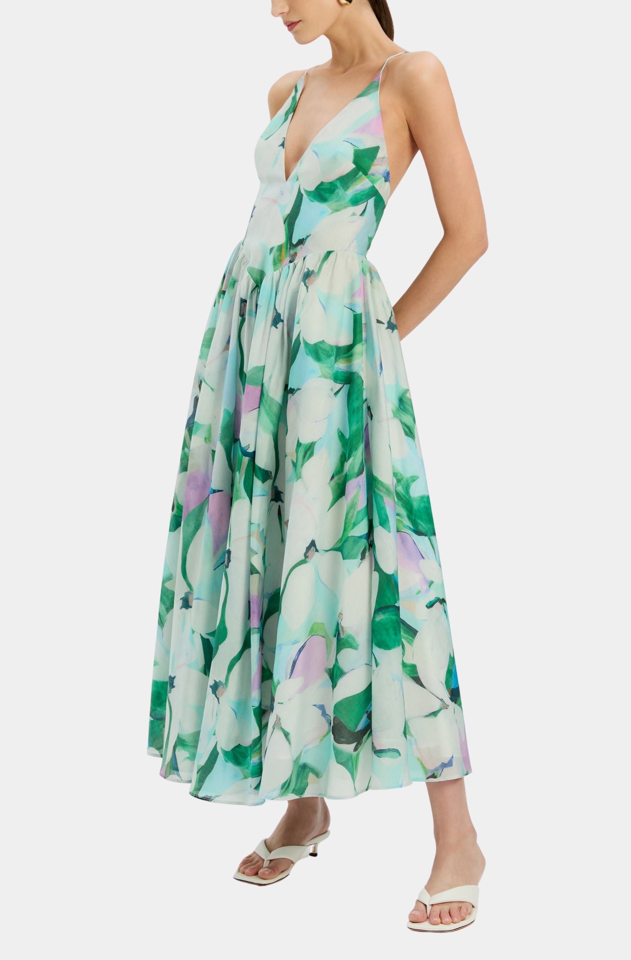 Arletha Halter Maxi Dress