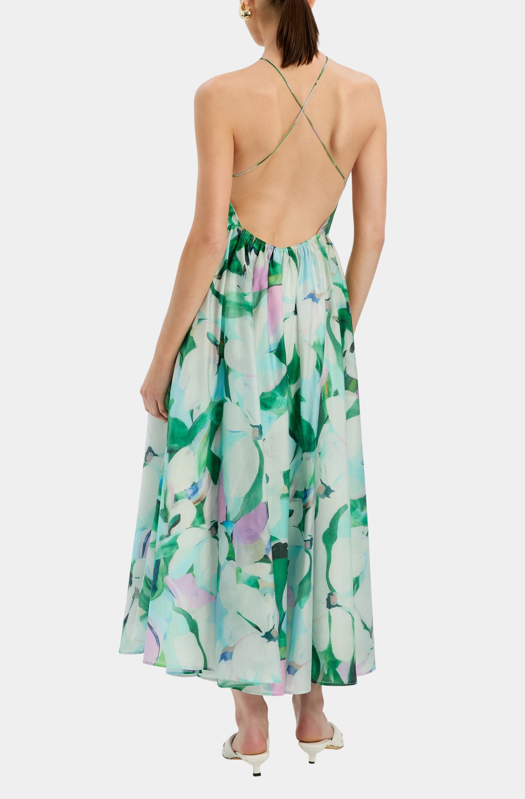 Arletha Halter Maxi Dress