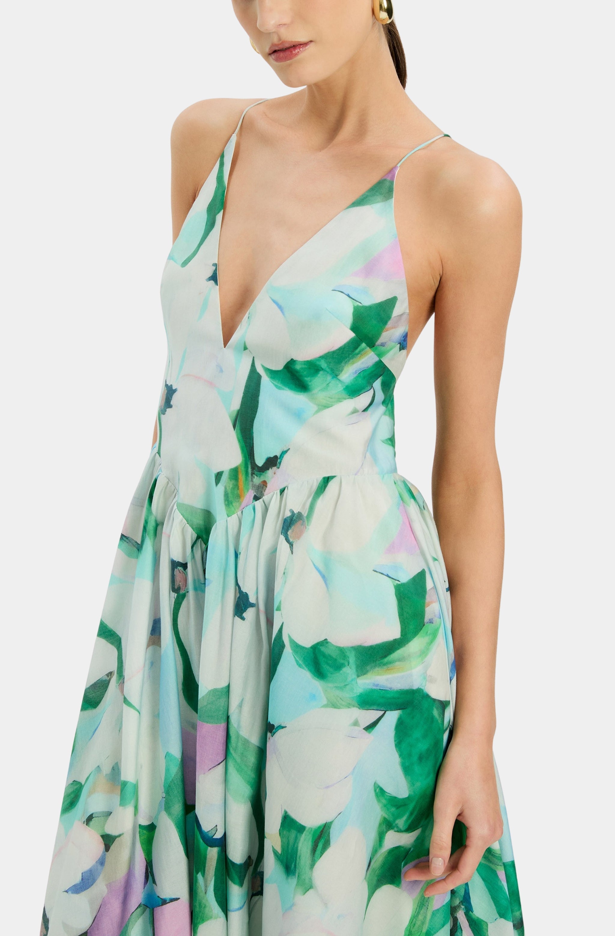 Arletha Halter Maxi Dress