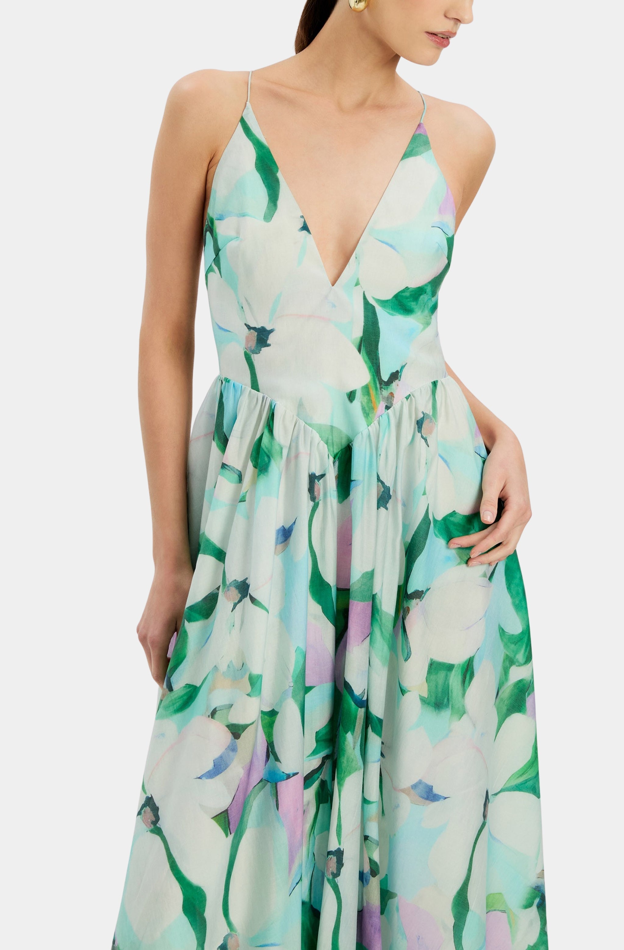 Arletha Halter Maxi Dress