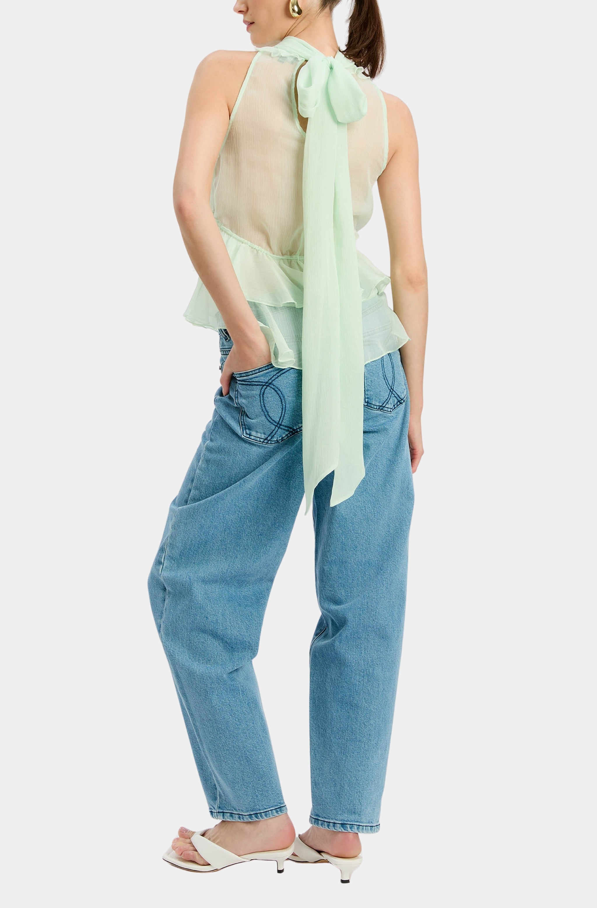 Cynthia Ruffle Blouse