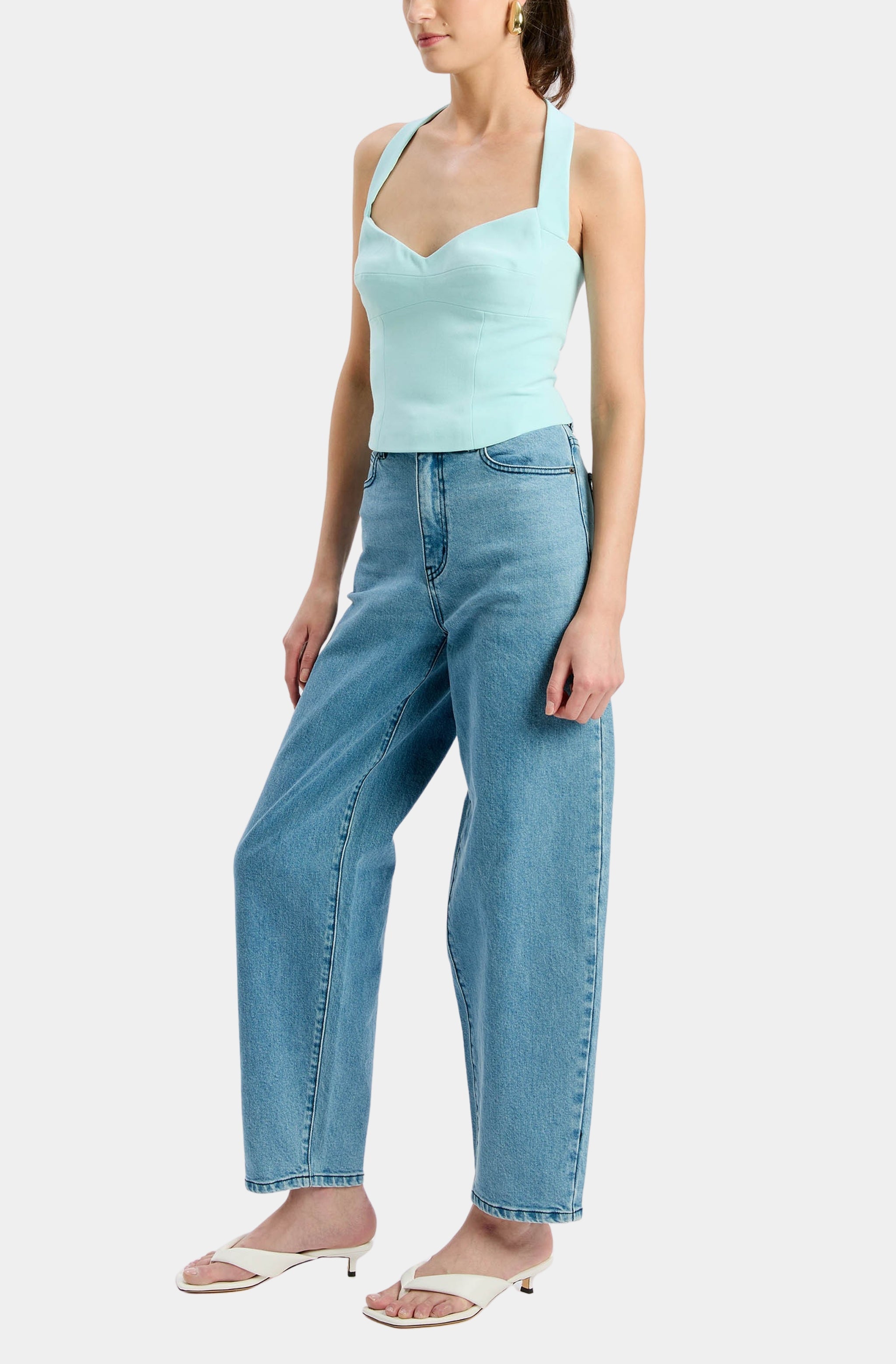 Deserae Halter Neck Top