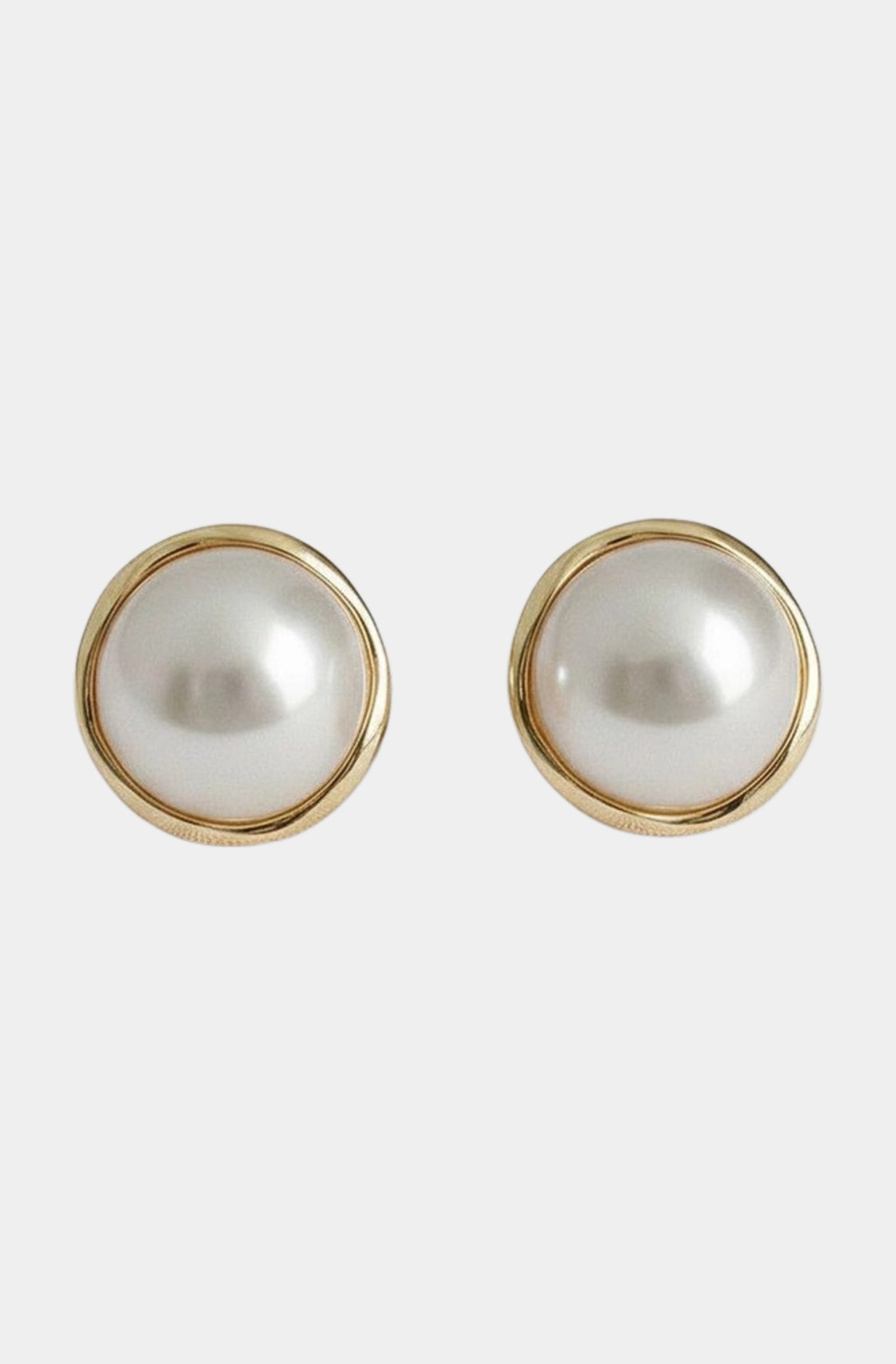 Pearl Stud Earrings