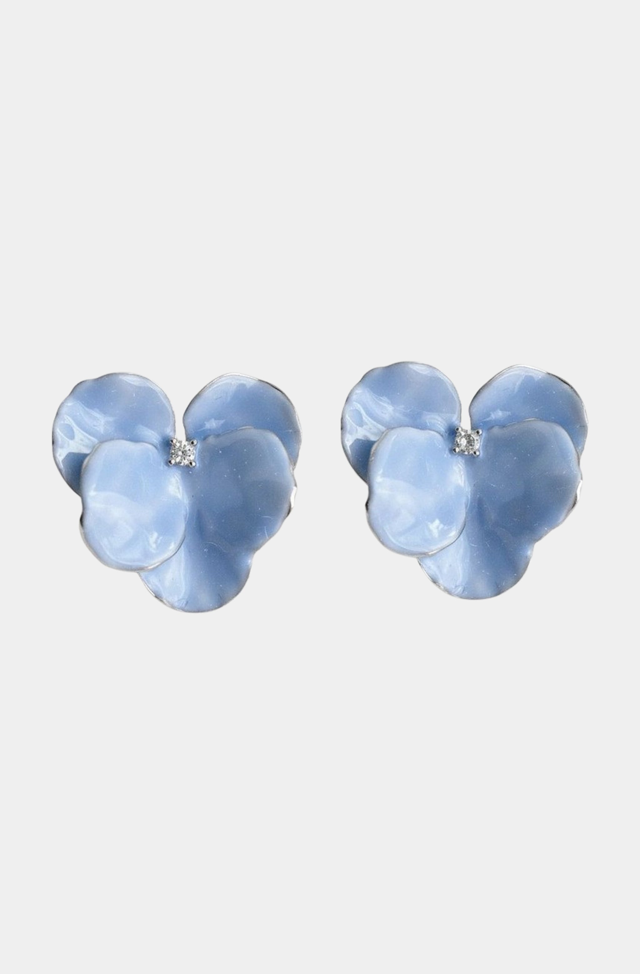 Artistic Floral Design Drop Earrings