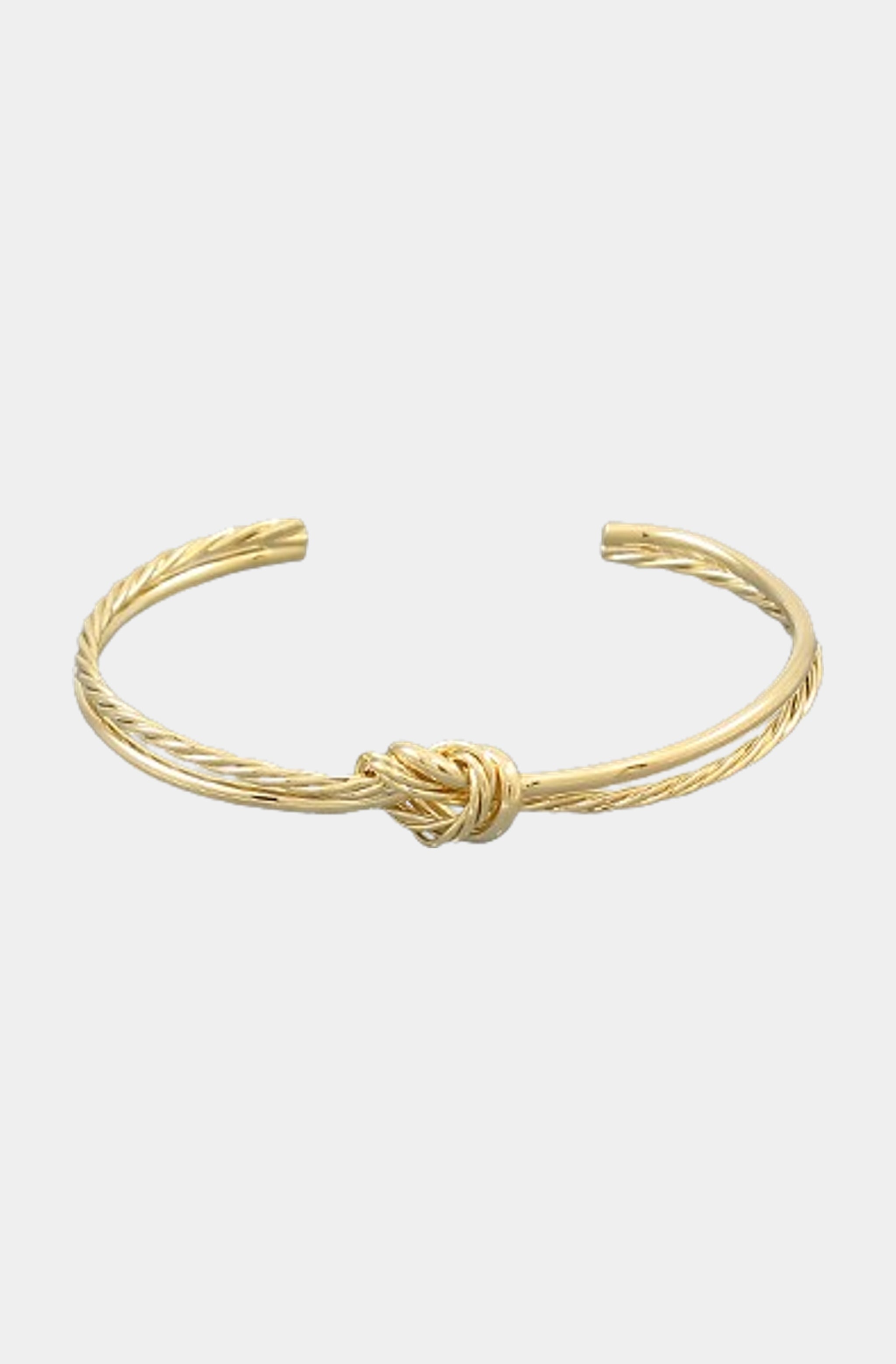 2 Row Love Knot Cuff