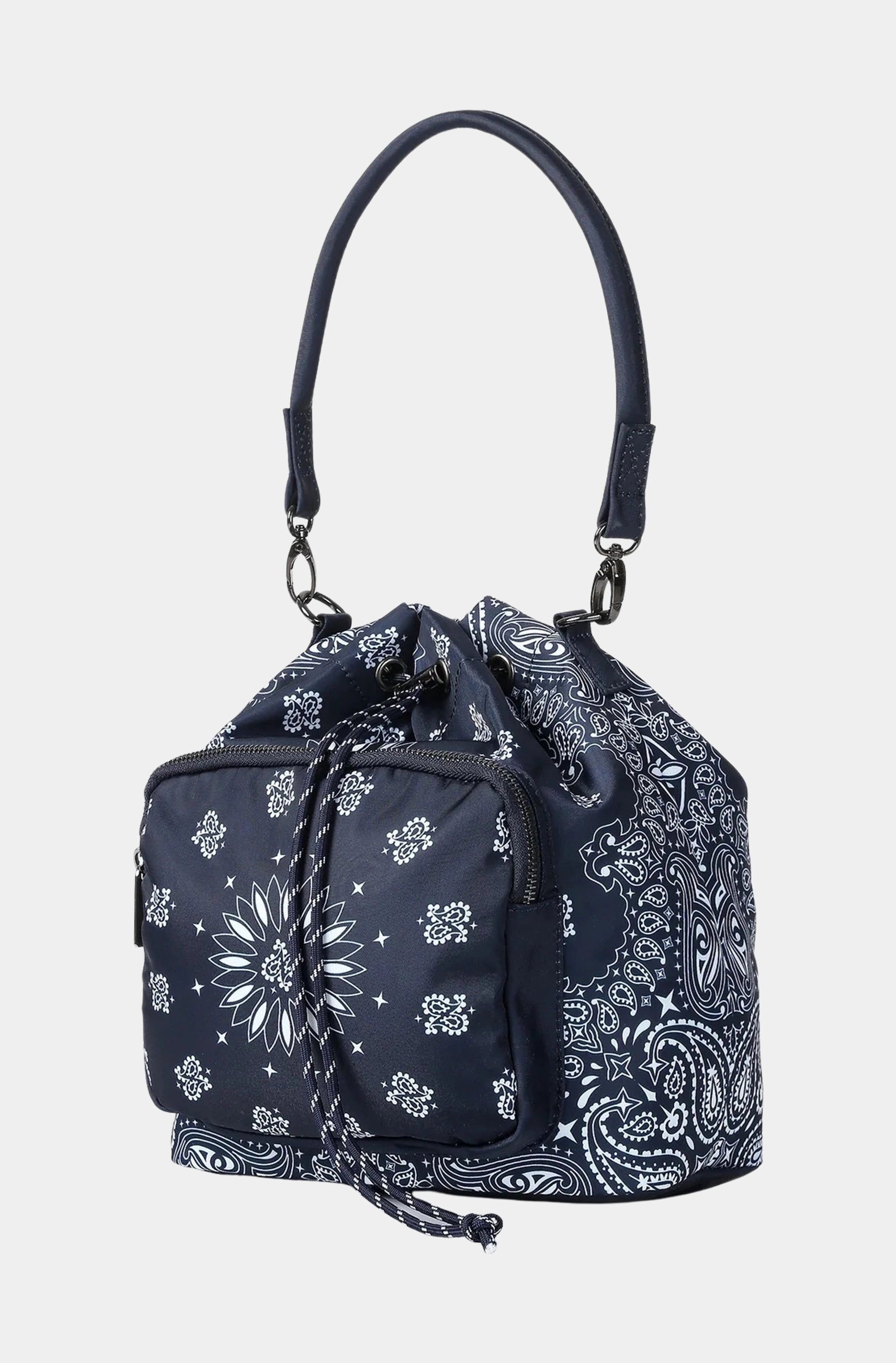 Bandana Print Bucket Bag