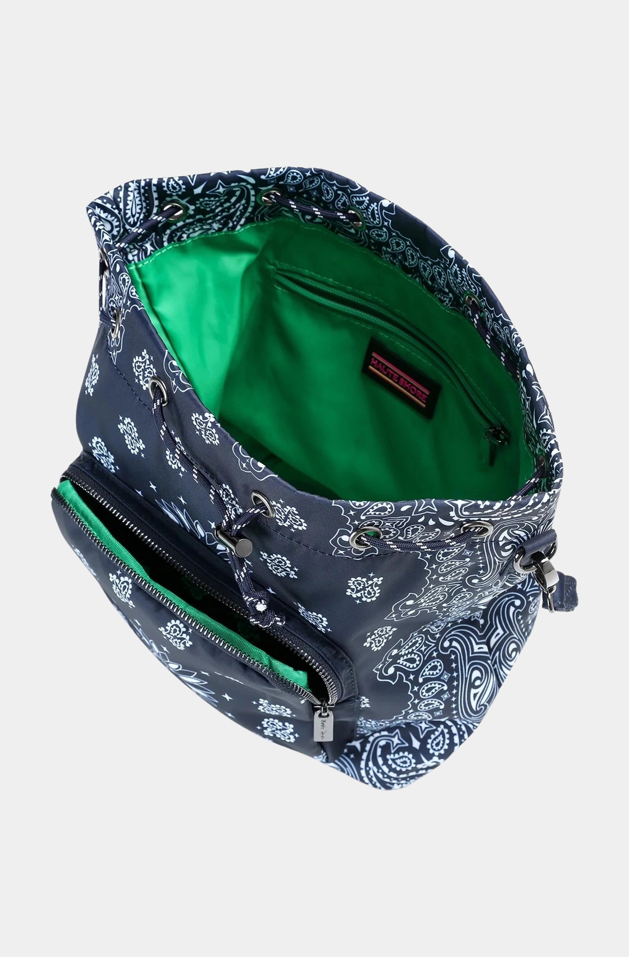 Bandana Print Bucket Bag