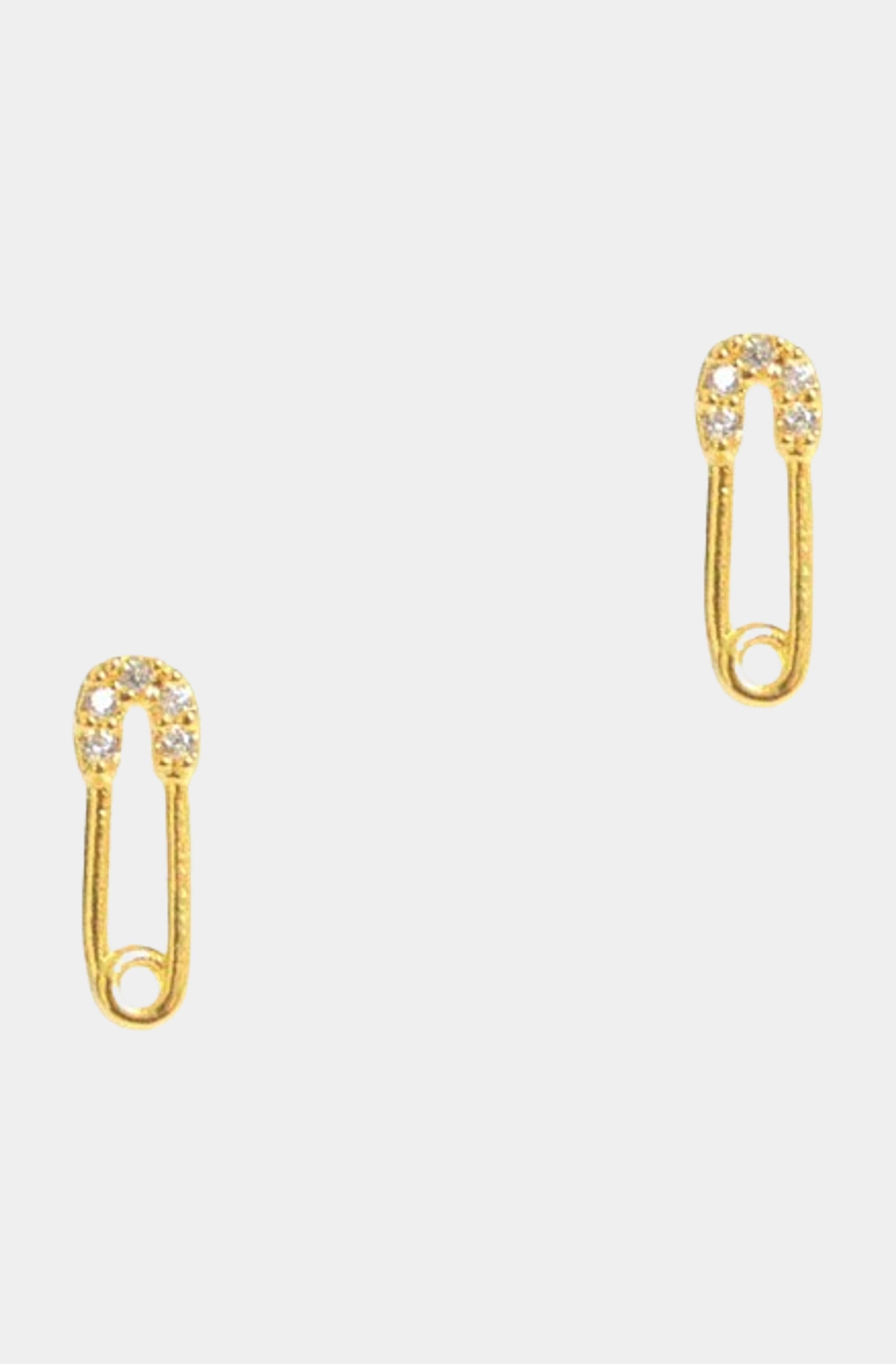 Simple Pin Stud Earrings