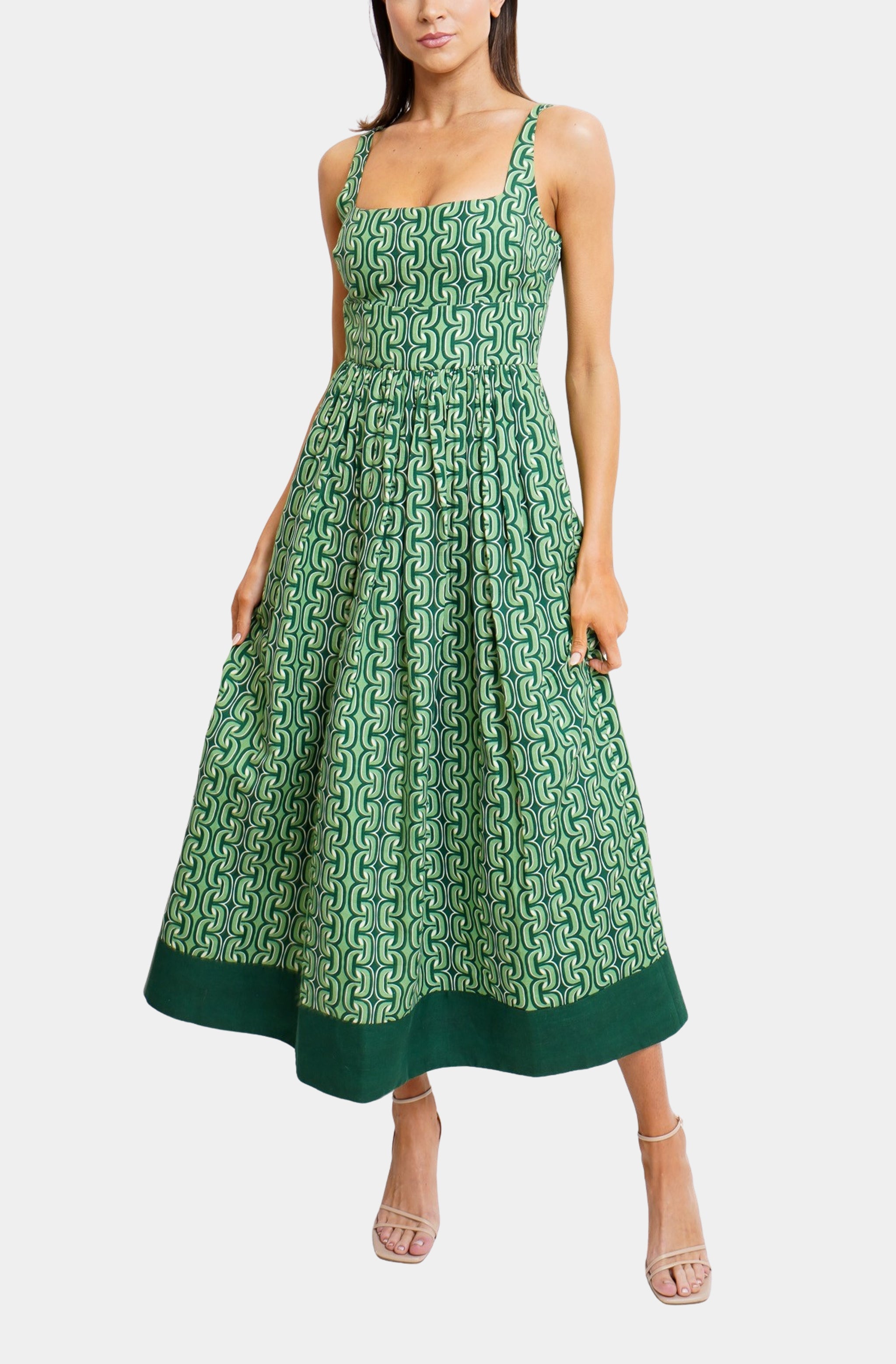Pre-Order Hemline Exclusive Corset Midi Dress