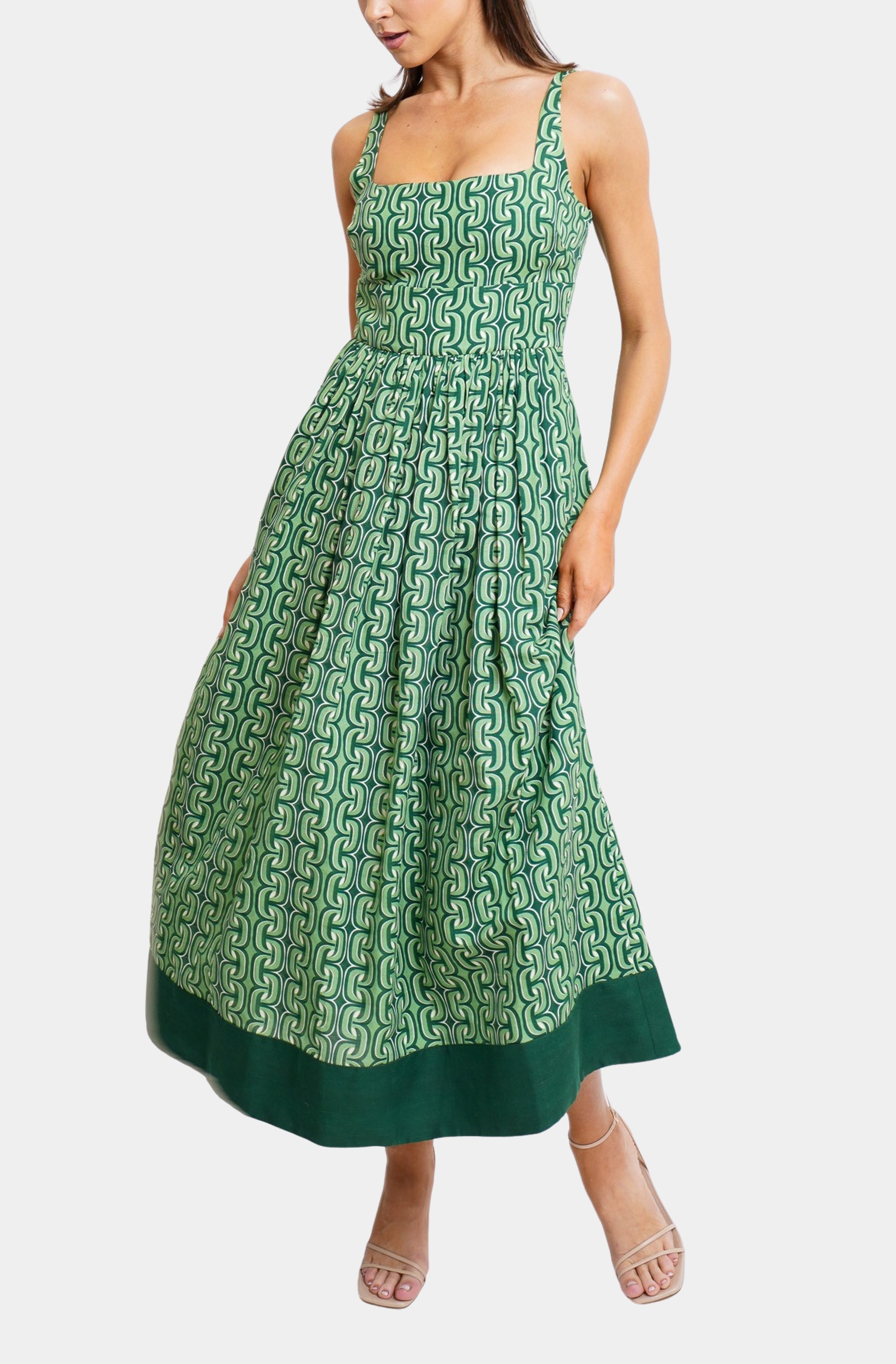 Pre-Order Hemline Exclusive Corset Midi Dress