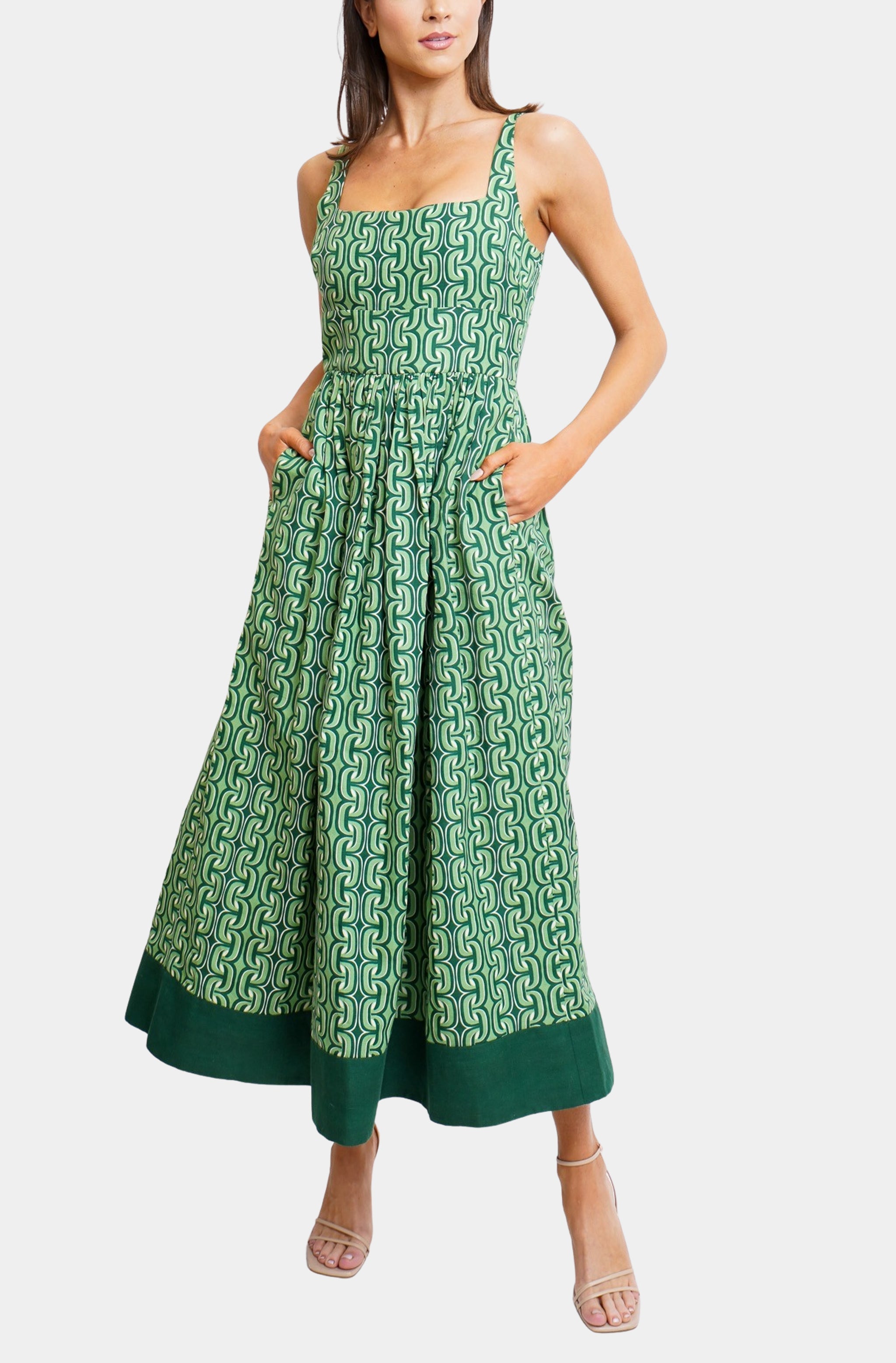Pre-Order Hemline Exclusive Corset Midi Dress