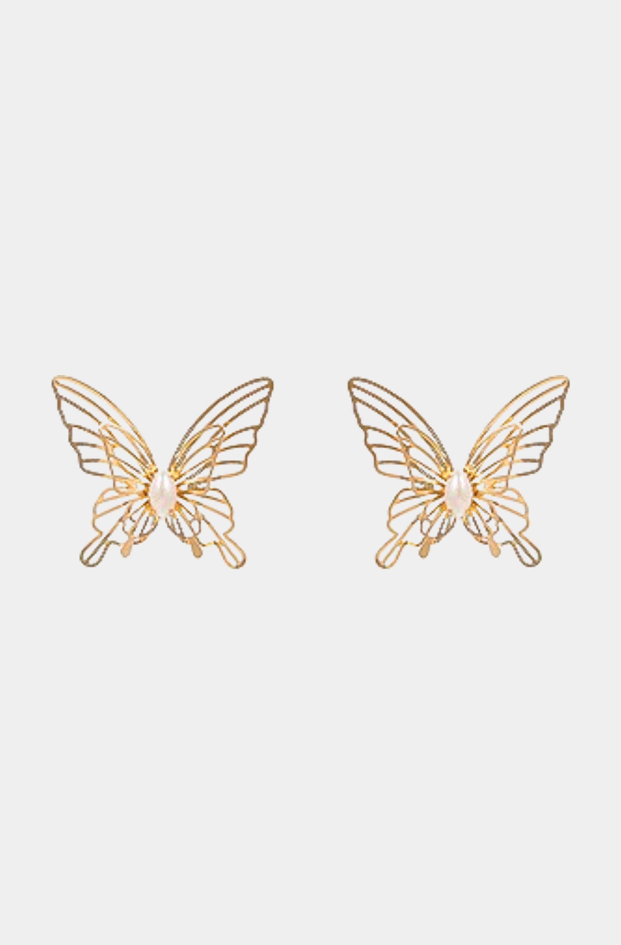 Elize Butterfly Filigree Earrings