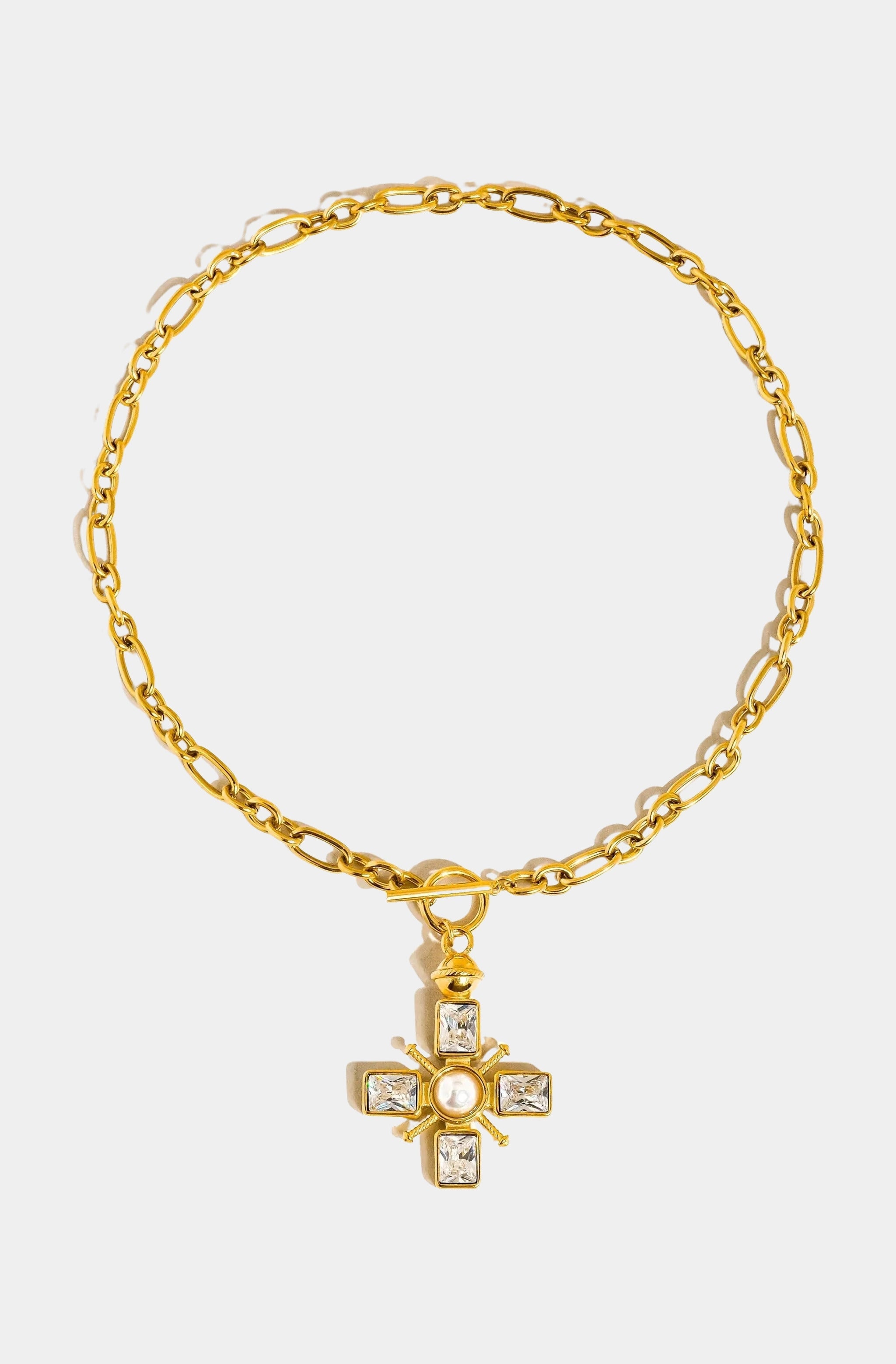 Patrice Cross Necklace