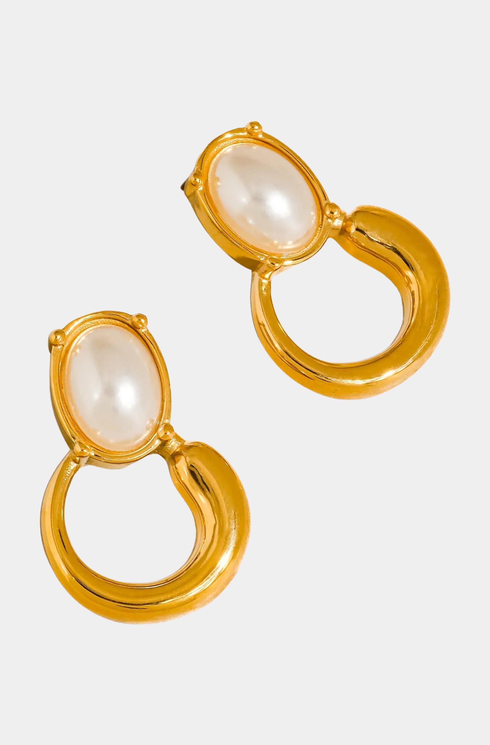 Anémone Pearl Drop Earrings
