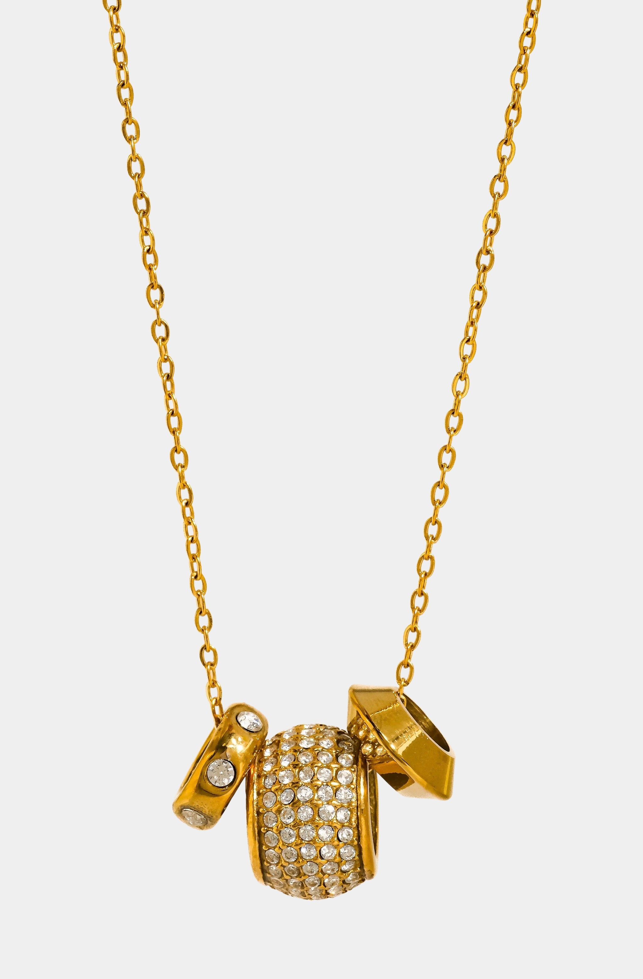 Énora CZ Bead Necklace