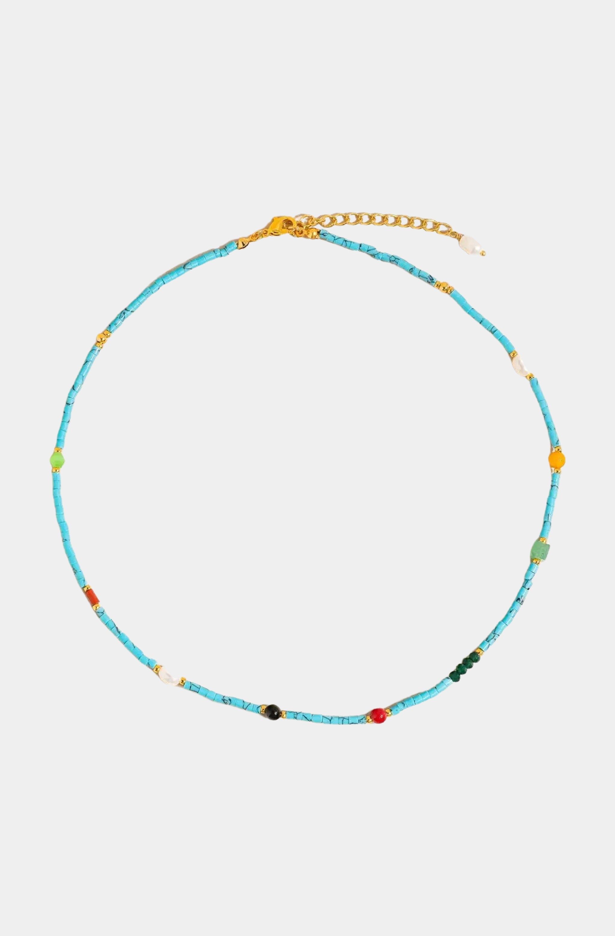 Calise Boho Beaded Necklace