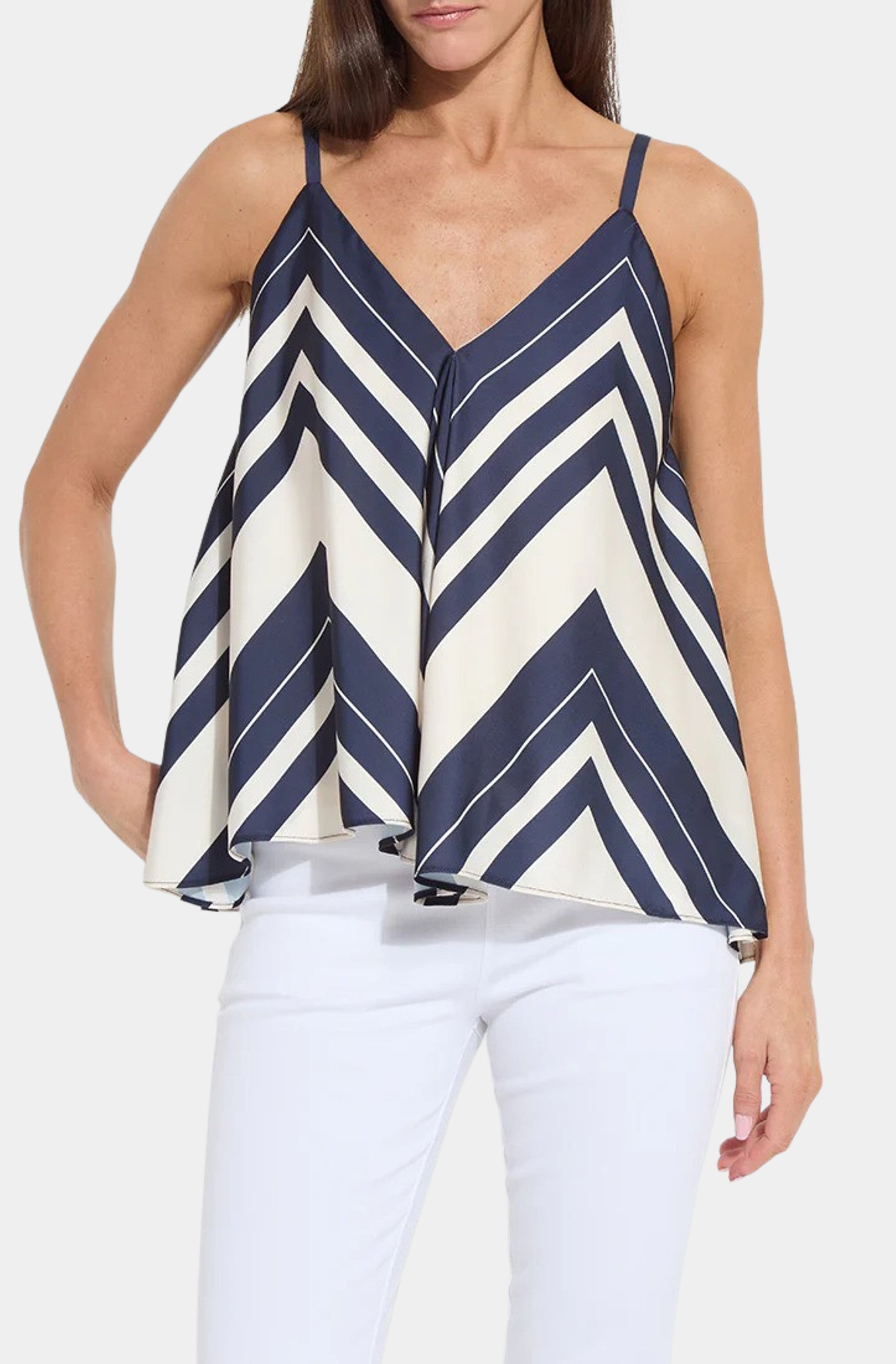 Irene Scarf Printed Top
