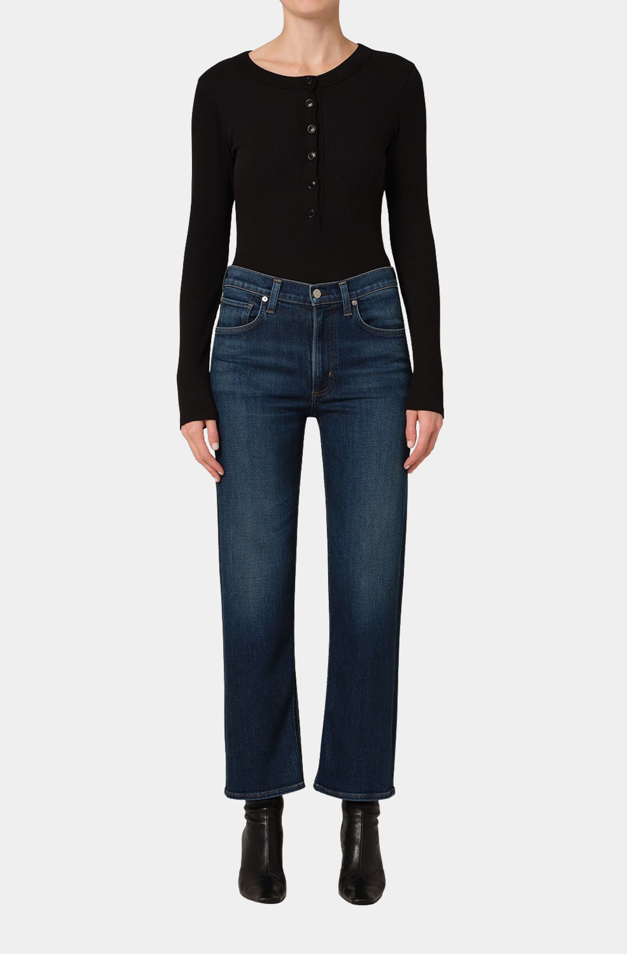 Palma Straight (Clean Hem) Jean