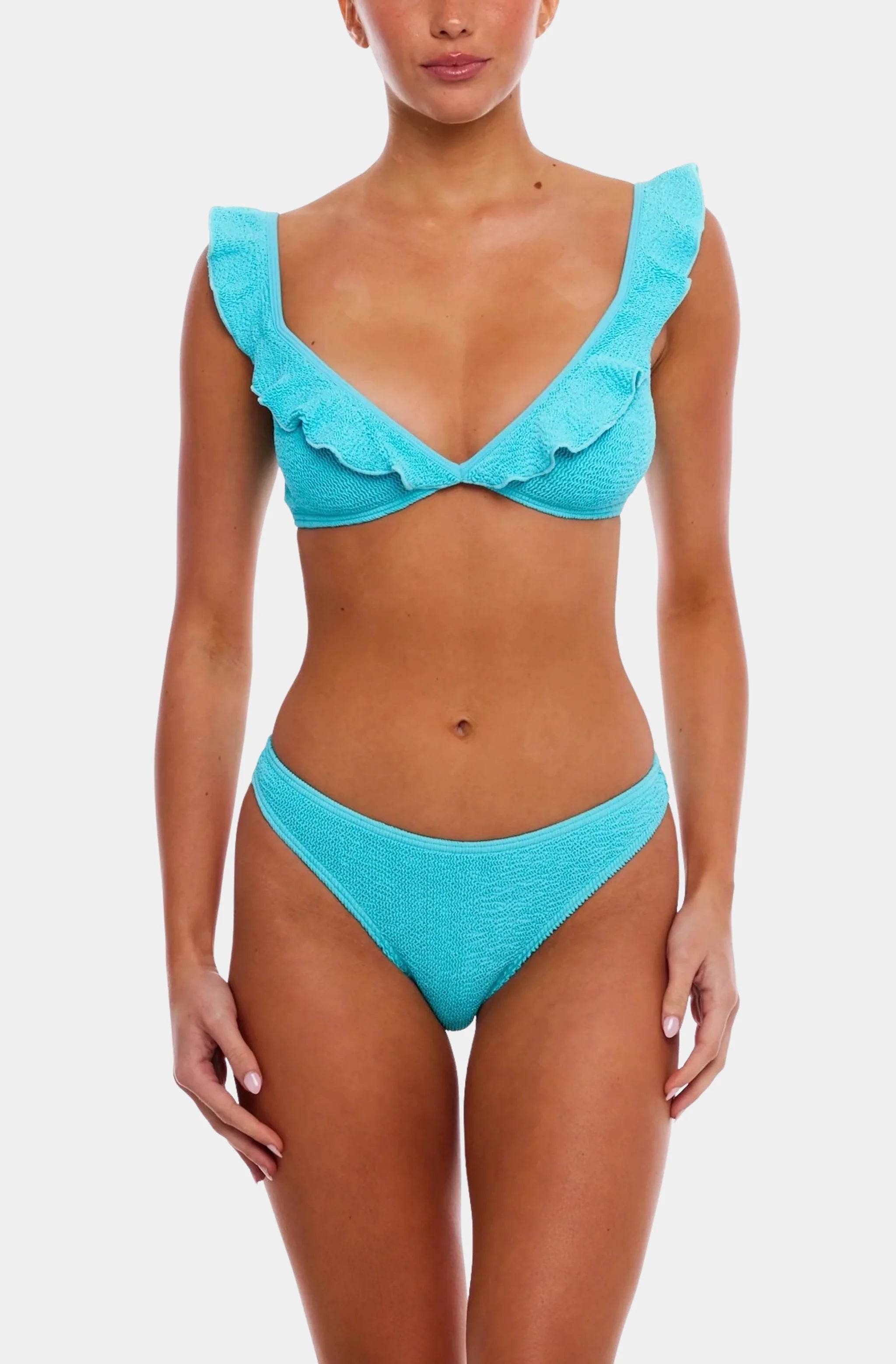 Cozumel Ruffles Bikini Top
