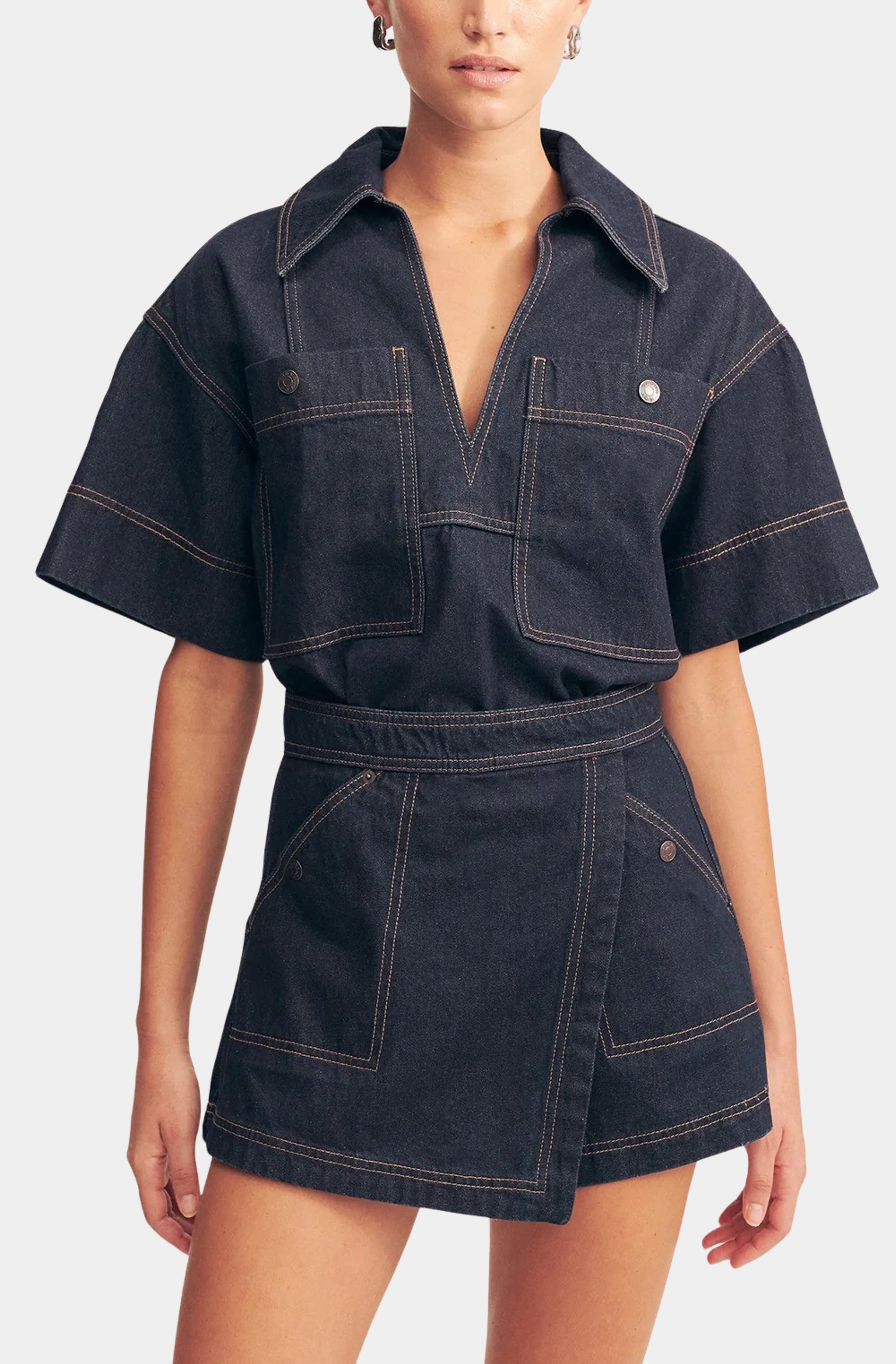 Rita Wrap Detail Skort