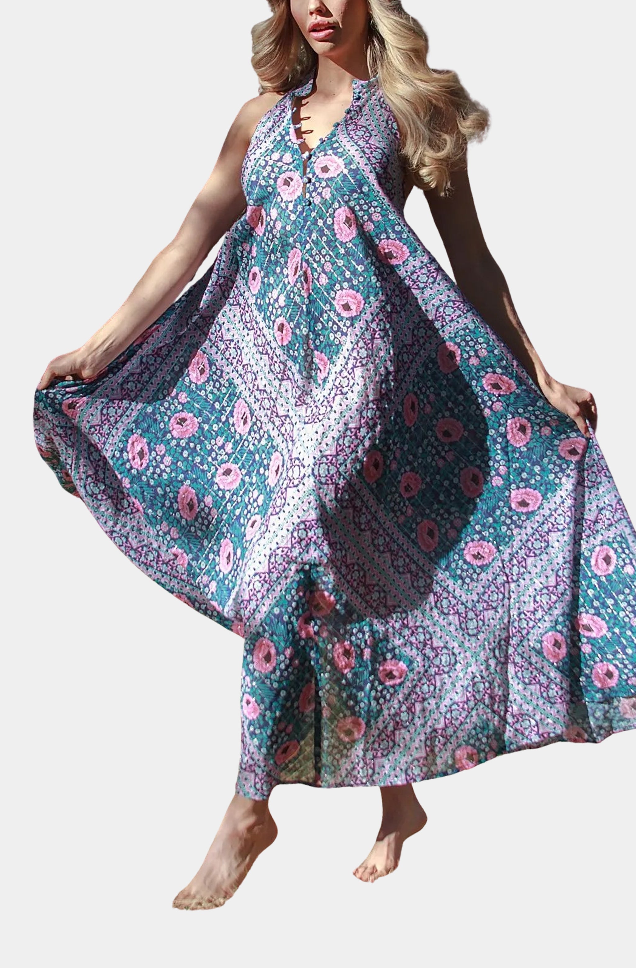 Cotton Glendora Maxi Dress