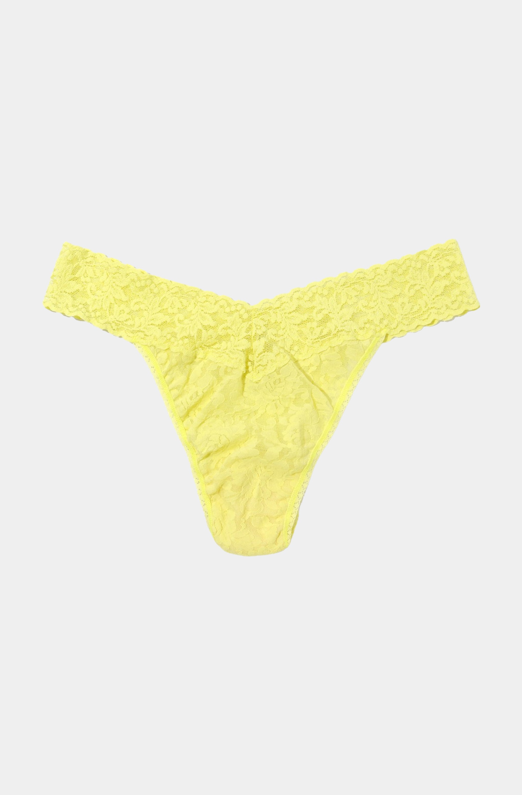 Signature Lace Original Rise Thong