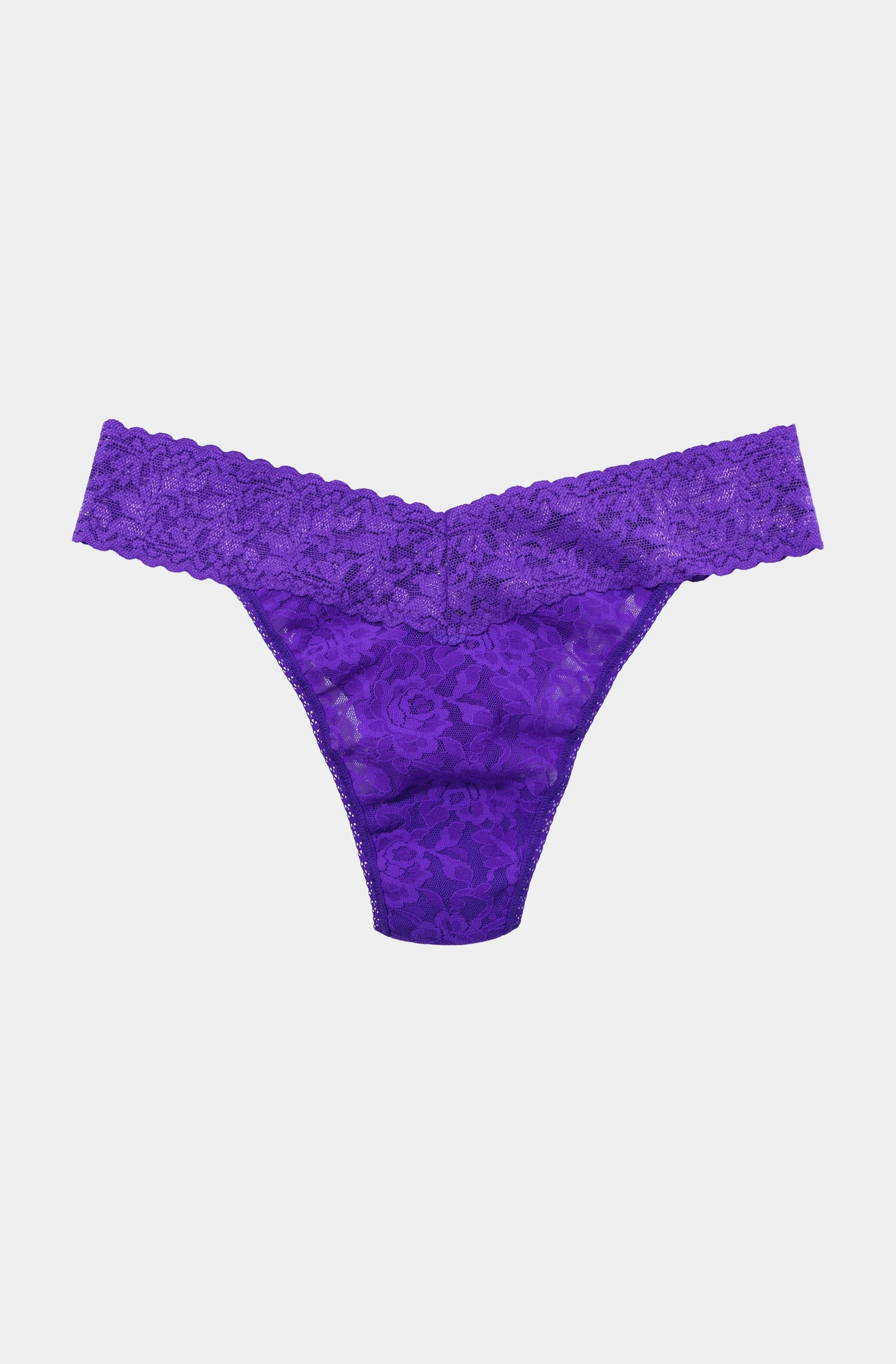 Signature Lace Original Rise Thong