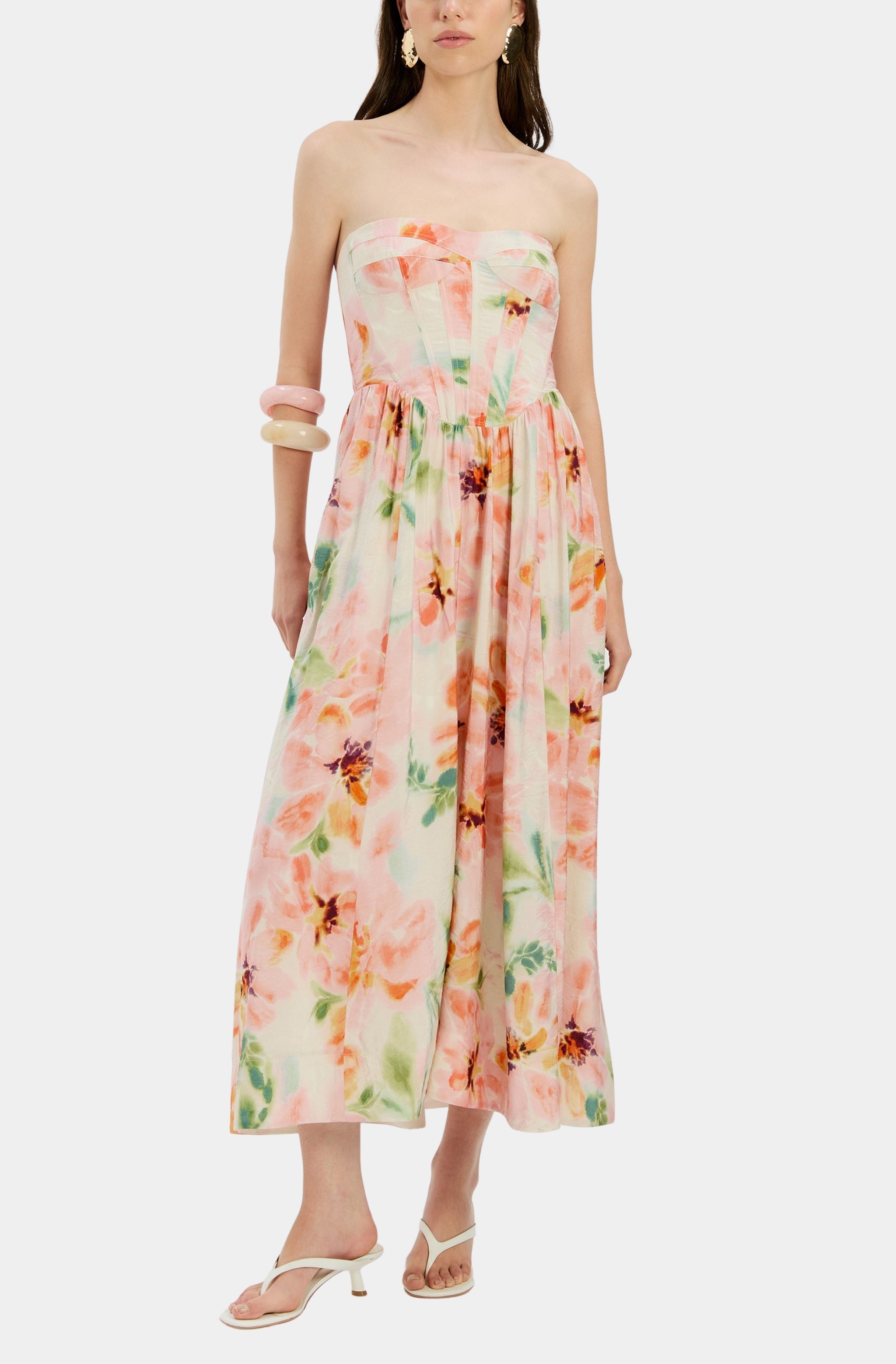 Lola Corset Midi Dress