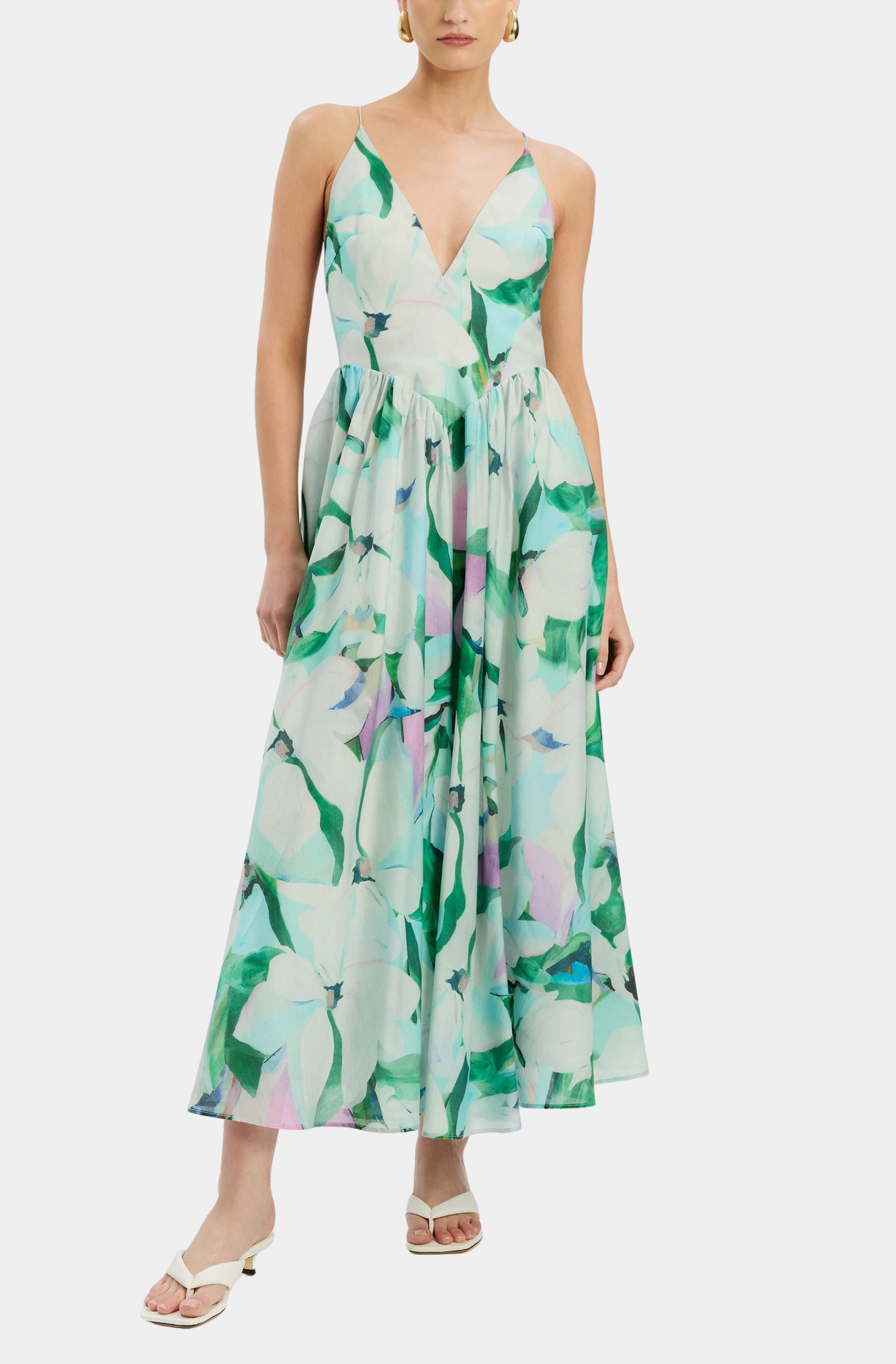Arletha Halter Maxi Dress