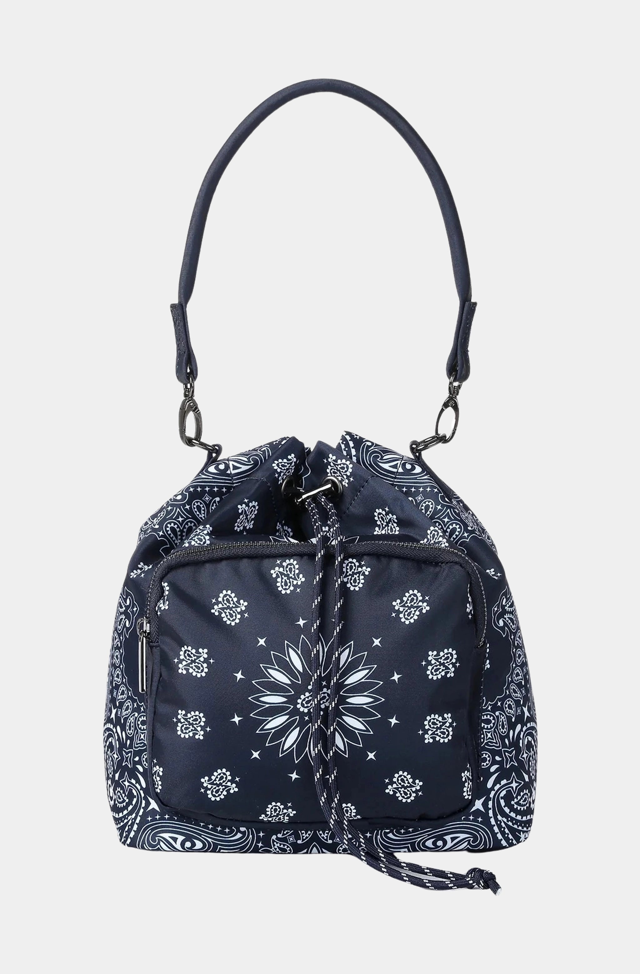 Bandana Print Bucket Bag